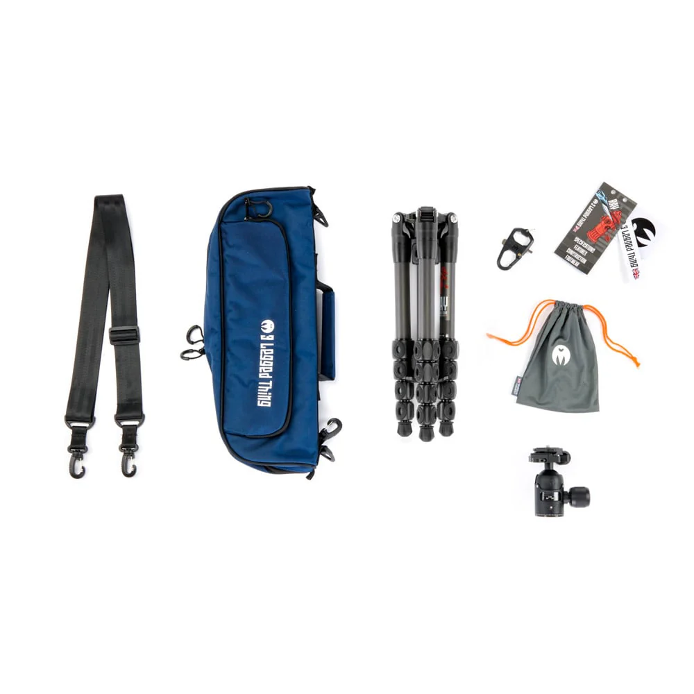3 Legged Thing Legends Ray Carbon Fibre Tripod with AirHed Vu Ball Head Set (Matte Black) - Image 8