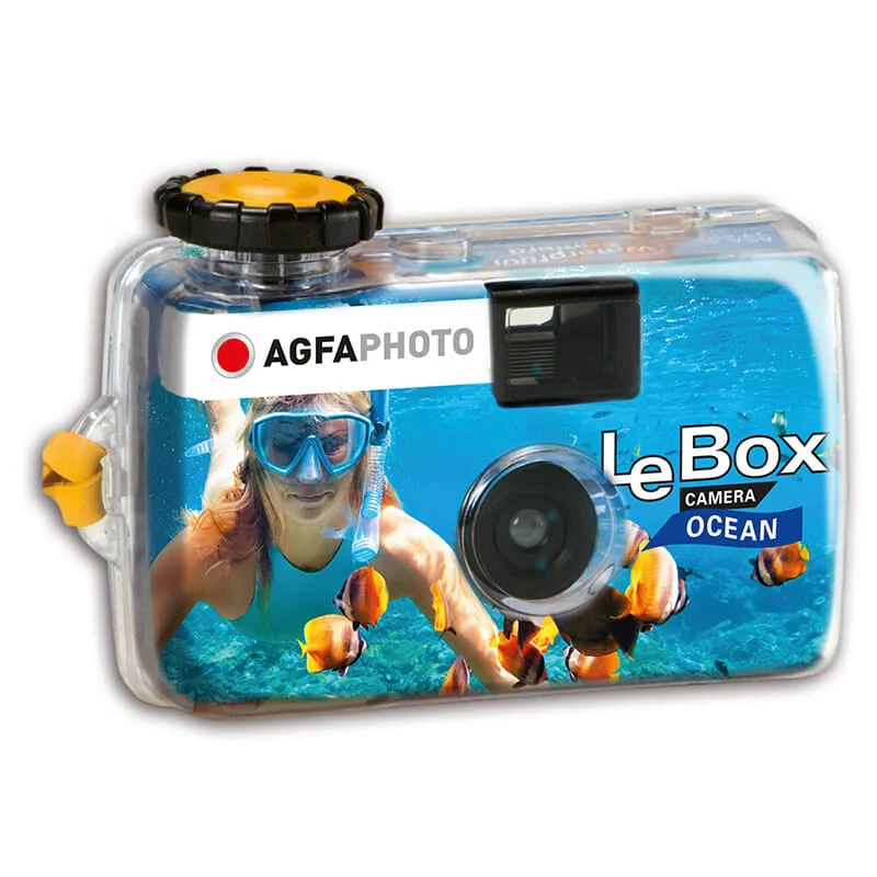 AgfaPhoto LeBox Disposable Waterproof Camera (Ocean) - Image 4