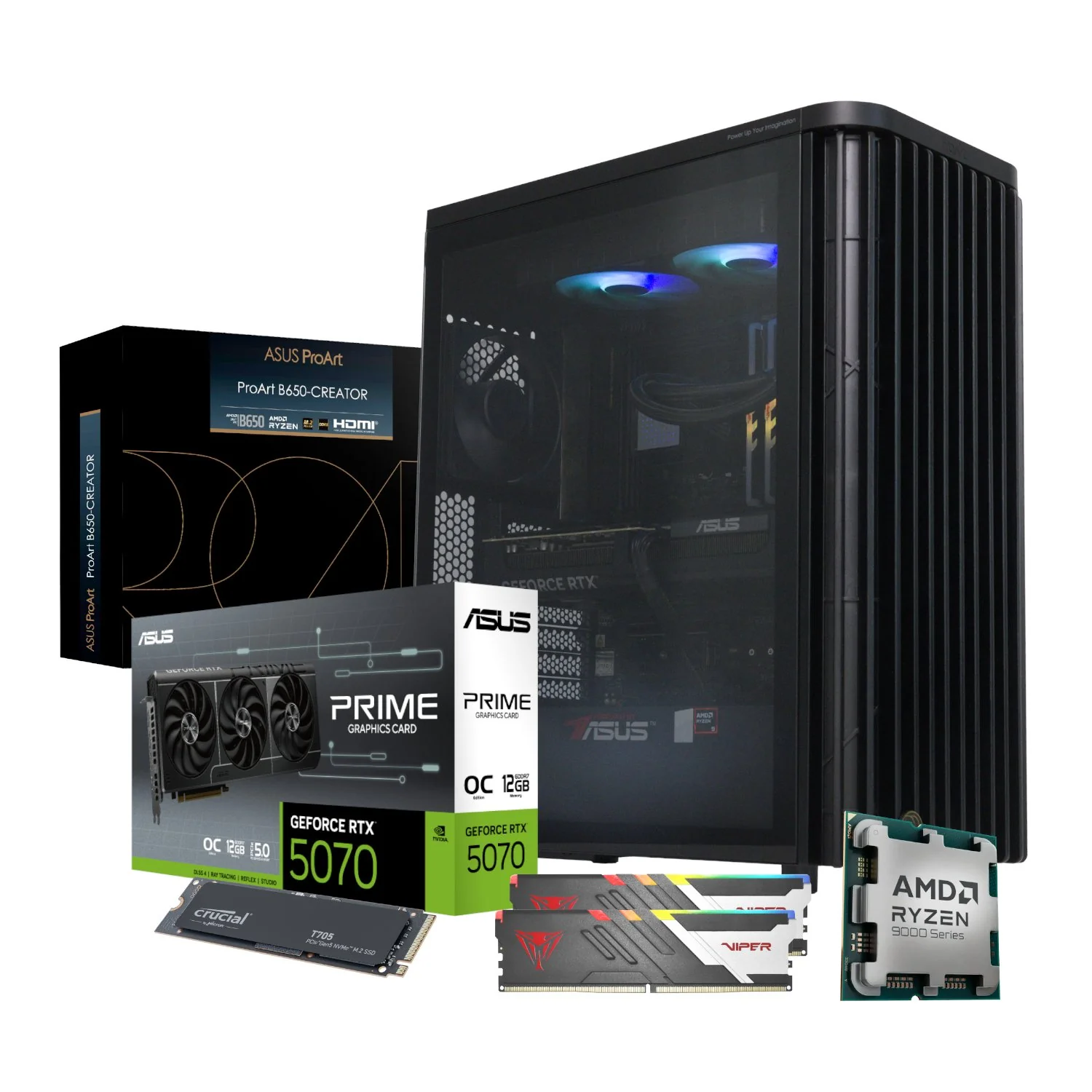 ASUS Ryzen 9 9950X REMBRANDT Windows 11 Creator PC