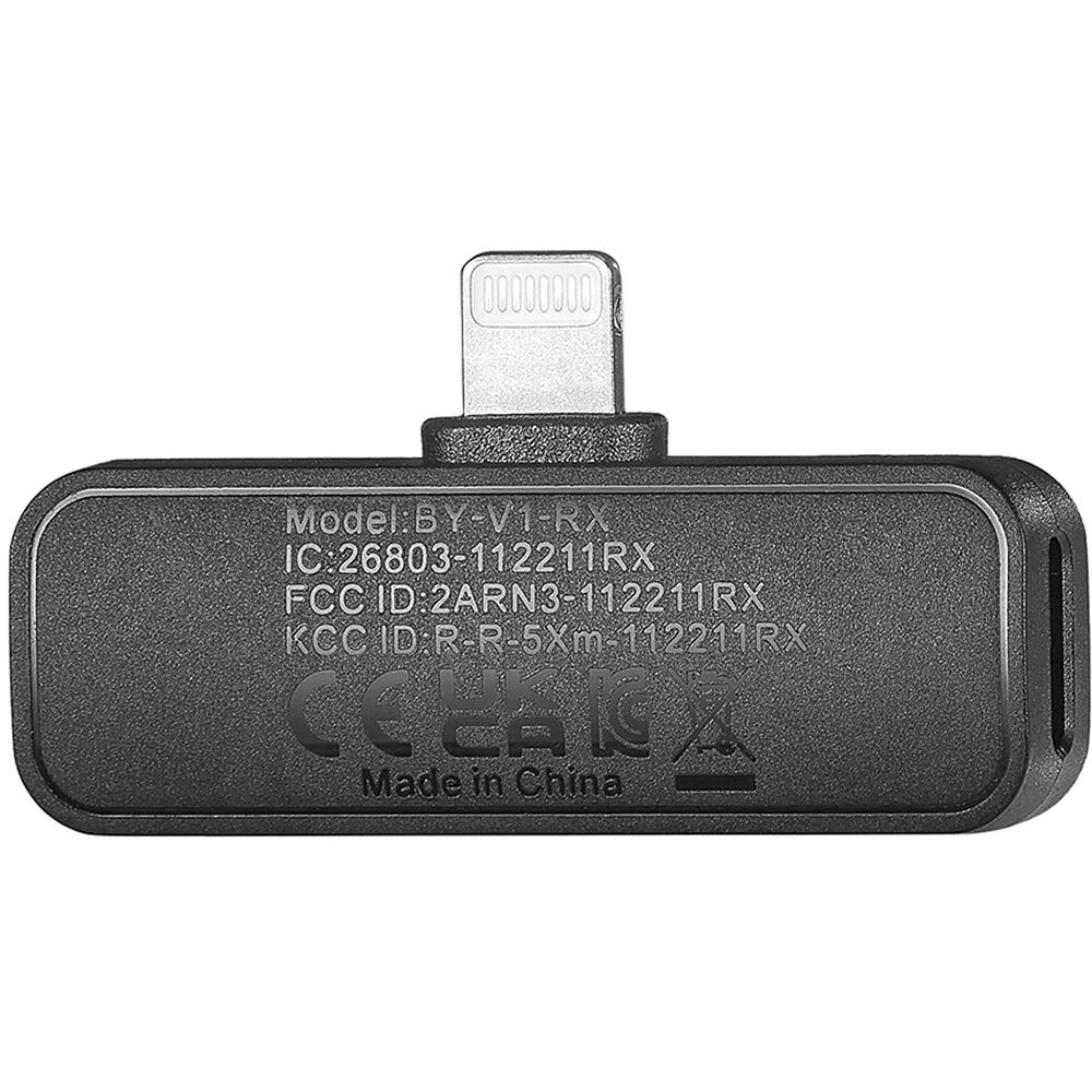 Boya BY-V2 Ultra-compact Wireless Mic (Lightning) - Image 7