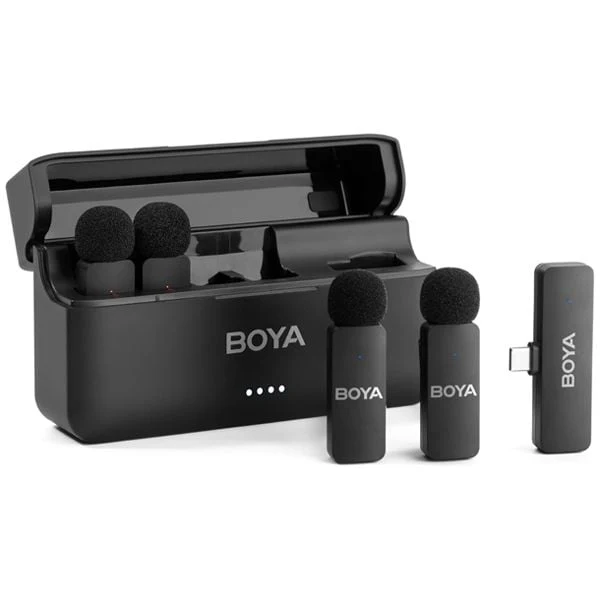 Boya BY-V4U Four-channel Wireless Microphone (USB-C) - Image 2