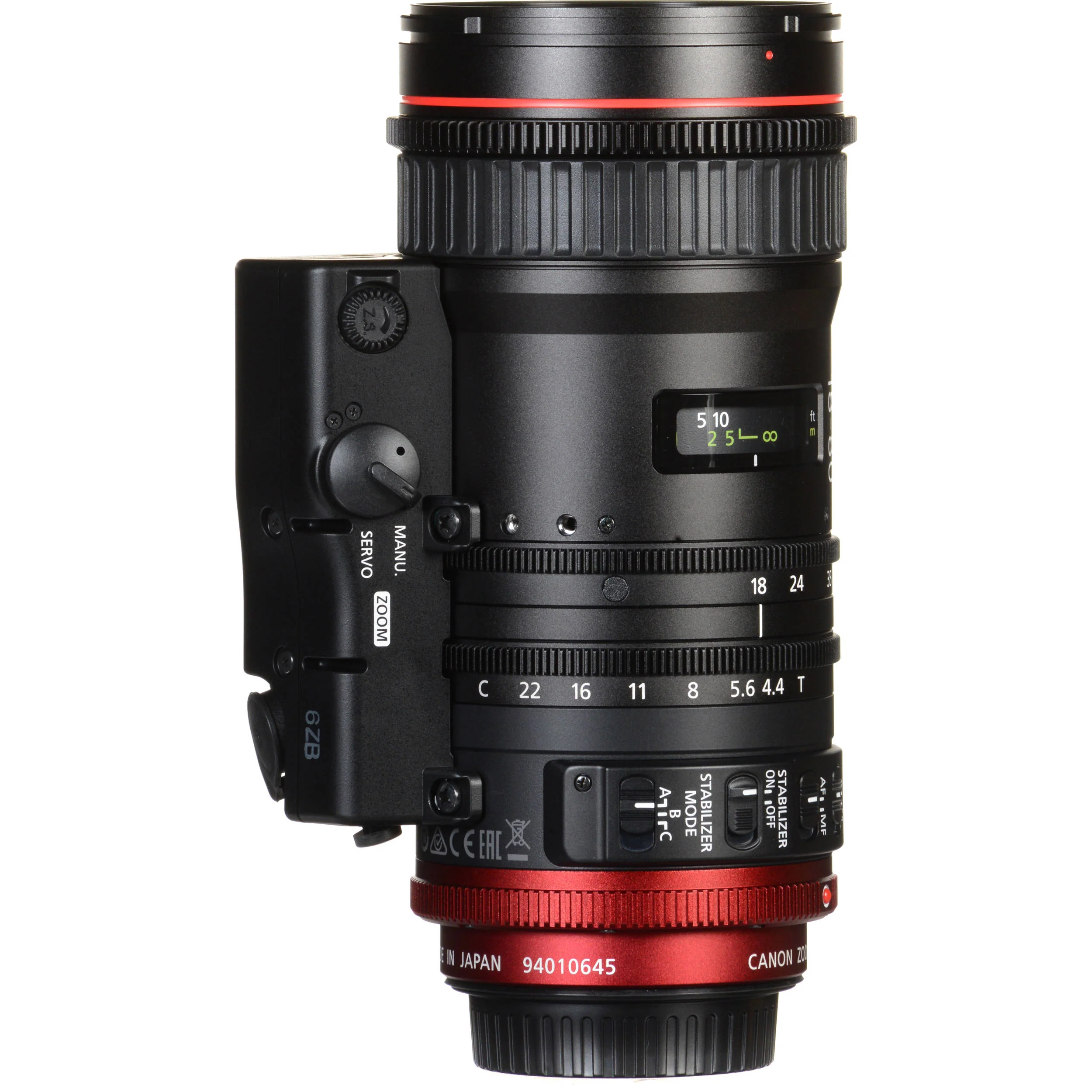 Canon CN-E 18-80mm T4.4 Compact-Servo Cine Lens (EF Mount) - Image 5