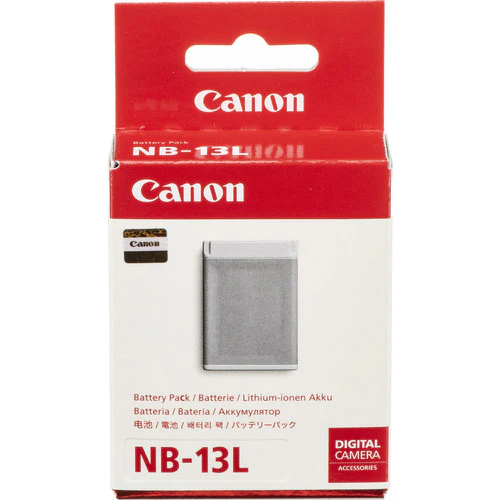 Canon NB-13L Lithium-ion Camera Battery - Image 2