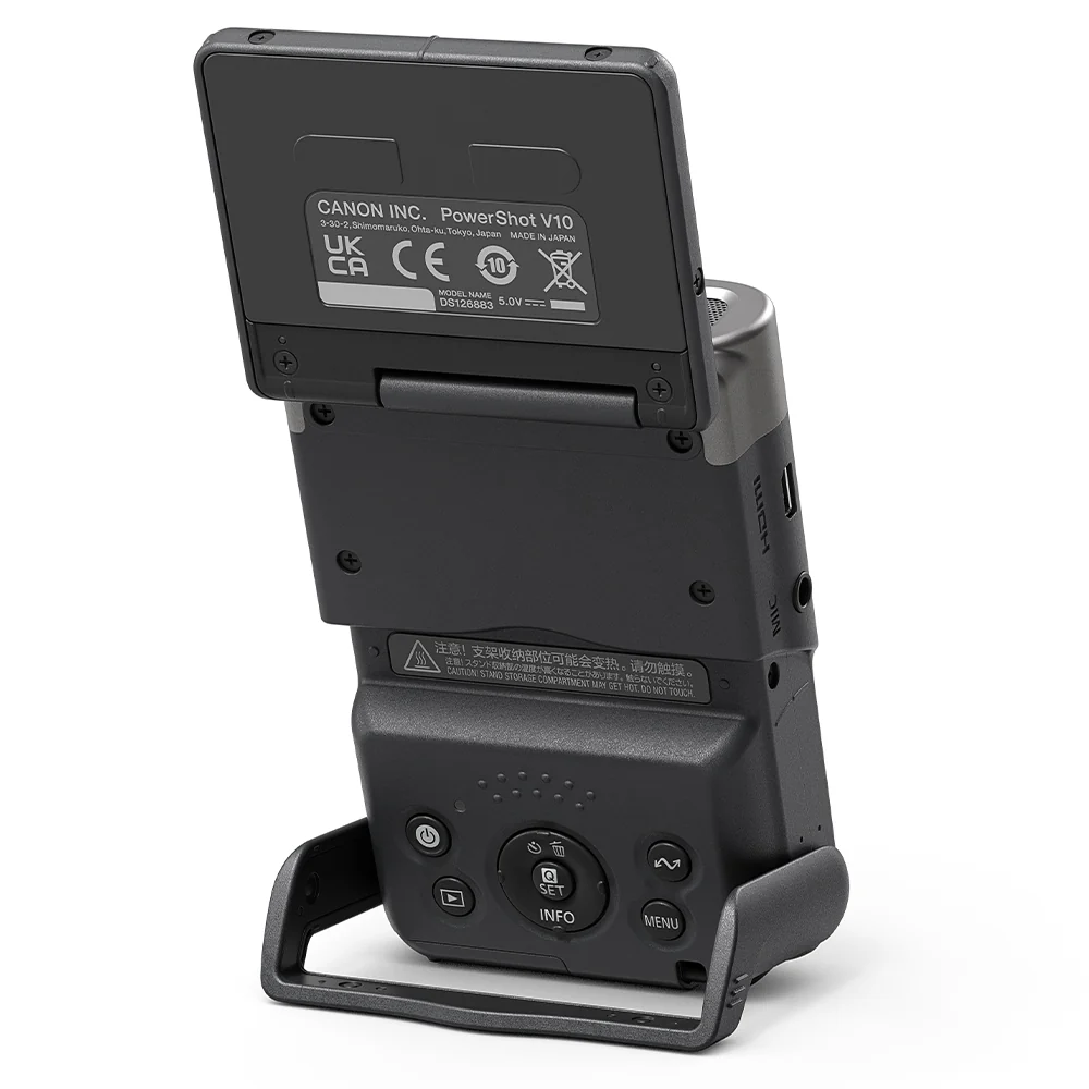 Canon PowerShot V10 Vlog Camera Kit (Black) - Image 5