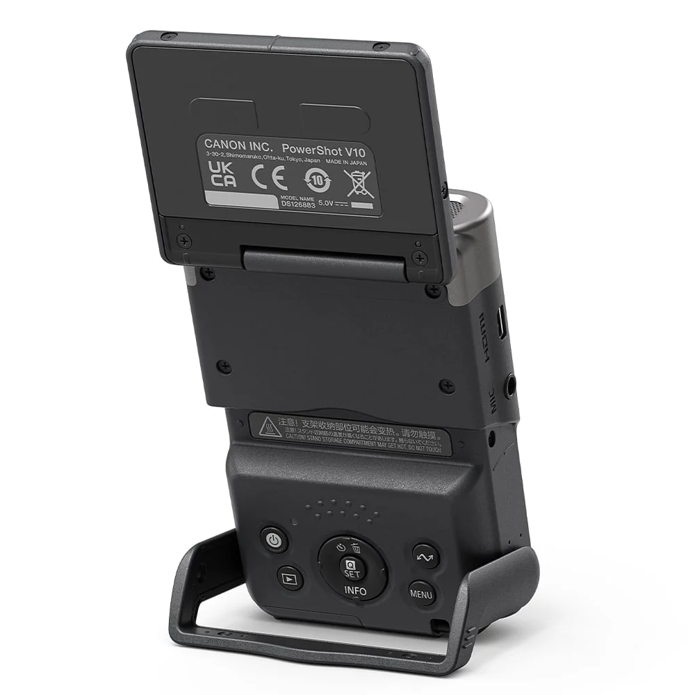 Canon PowerShot V10 Vlog Camera Kit (Silver) - Image 3