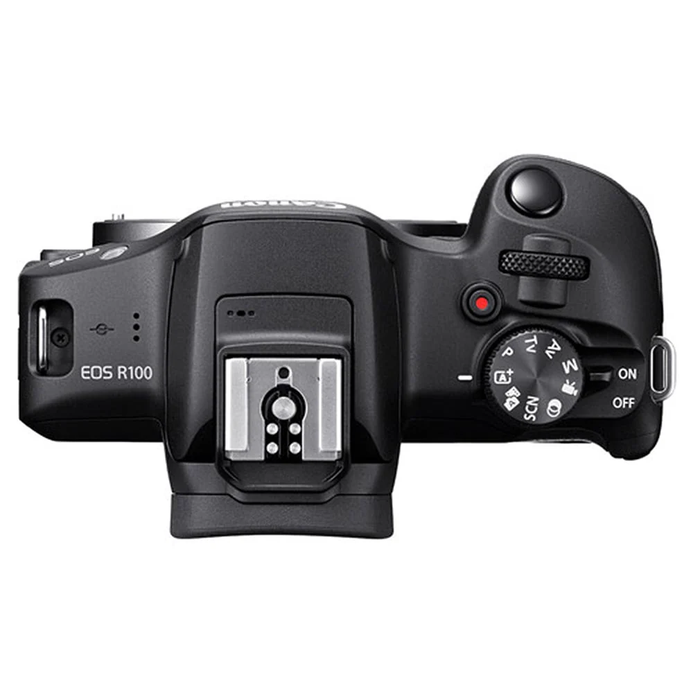 Canon EOS R100 Mirrorless Camera + RF-S 18-45mm + 55-210mm - Image 3