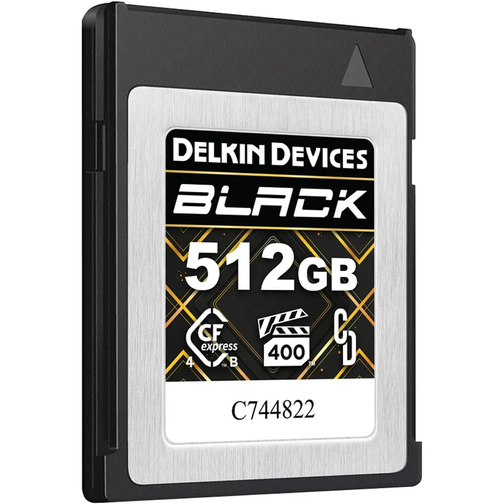 Delkin Devices BLACK CFexpress Type B VPG400 Card (512GB) - Image 2