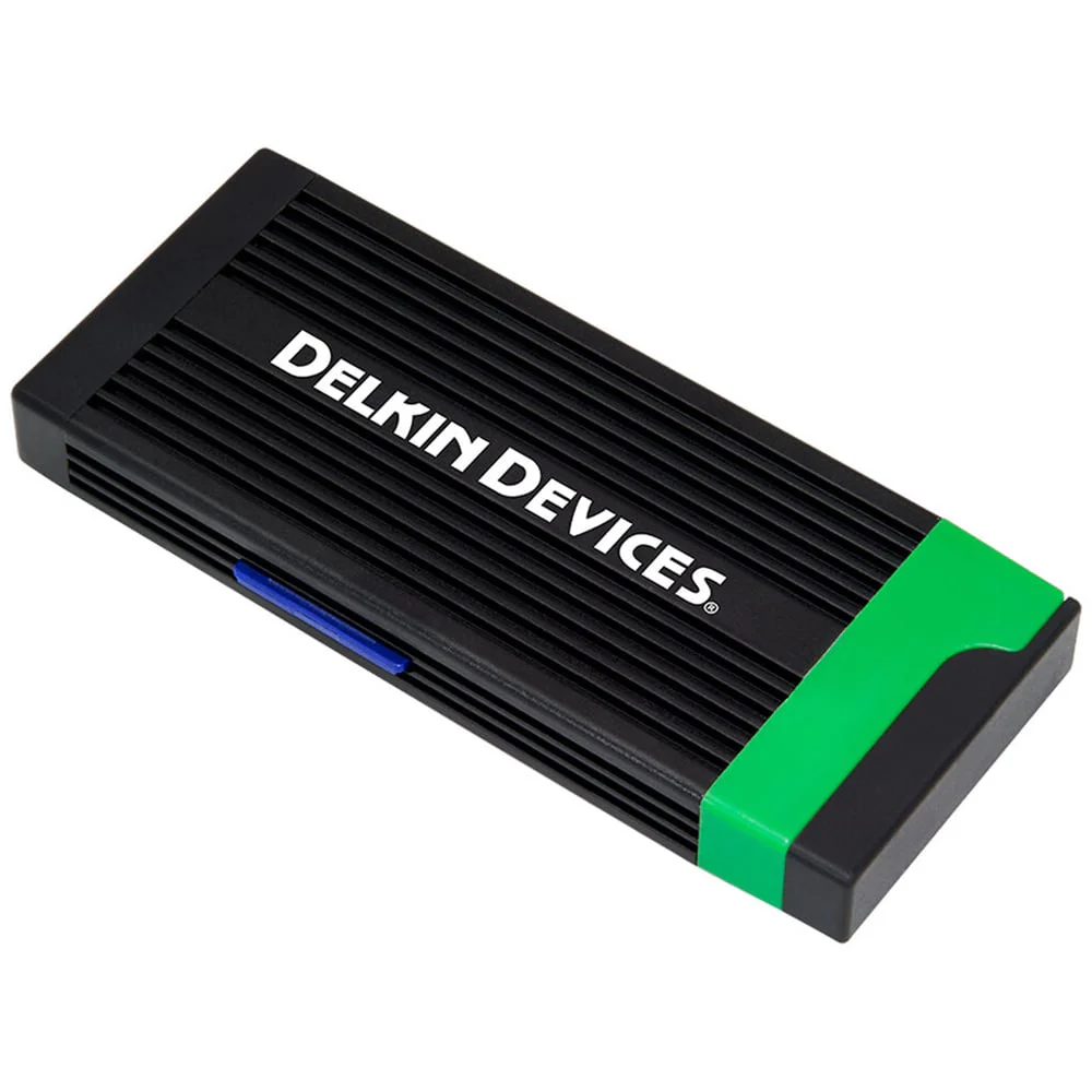 Delkin Devices USB 3.2 Dual Slot CFexpress Type B and SD Memory Card Reader