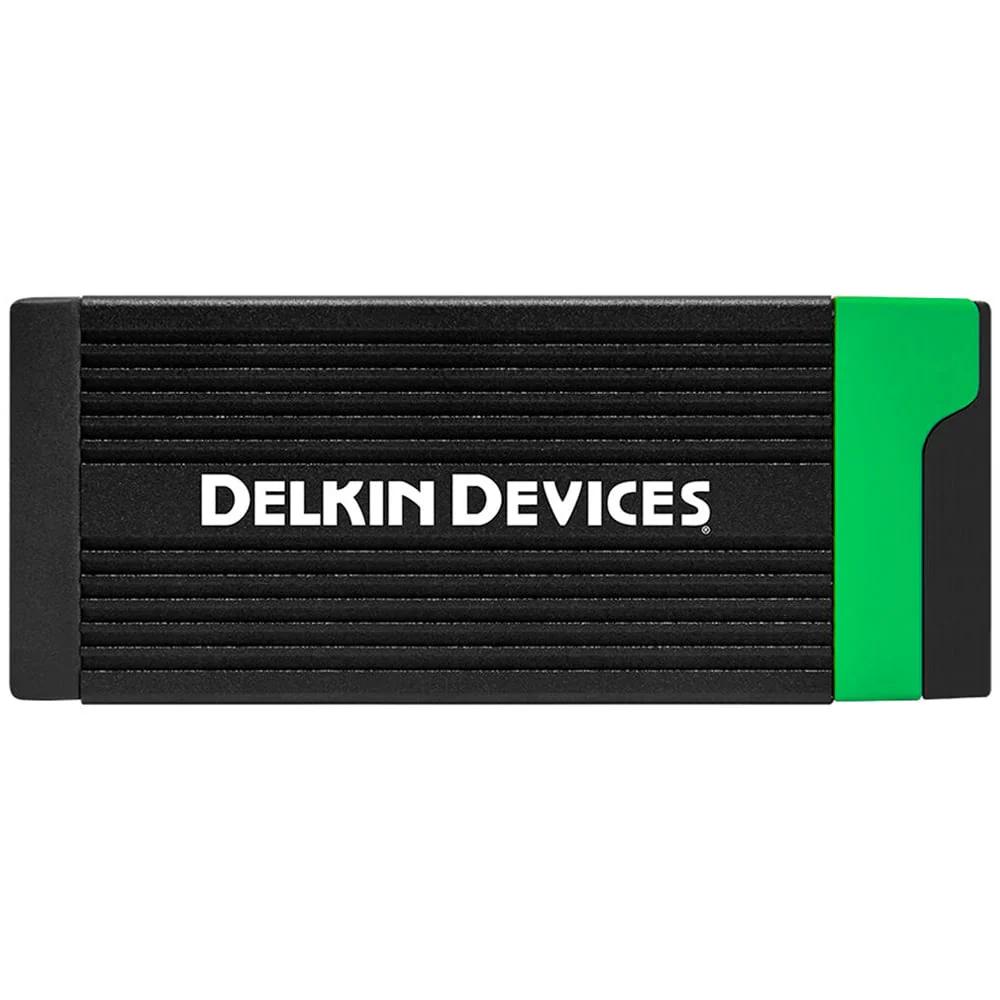 Delkin Devices USB 3.2 Dual Slot CFexpress Type B and SD Memory Card Reader - Image 2