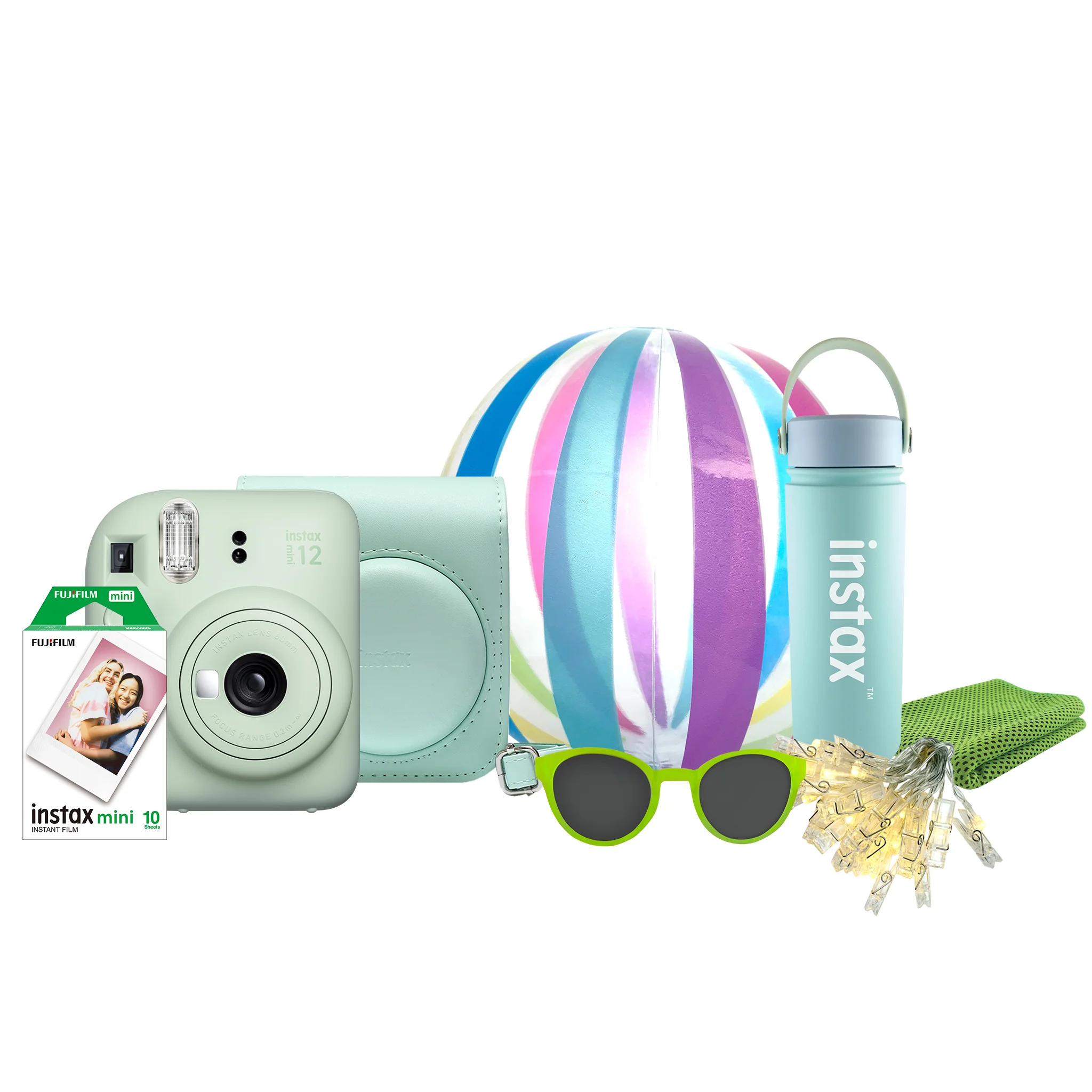 Fujifilm Instax Mini 12 Festive Kit (Mint Green)