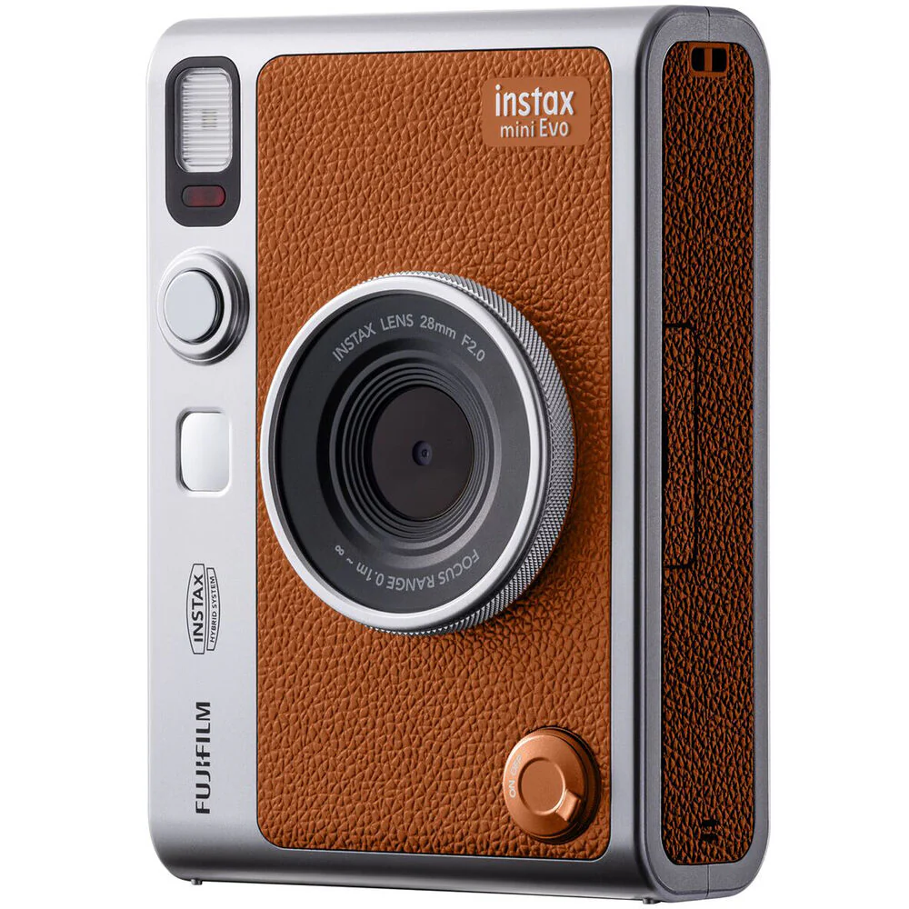 Fujifilm Instax Mini Evo Instant Film Camera (Brown) - Image 3