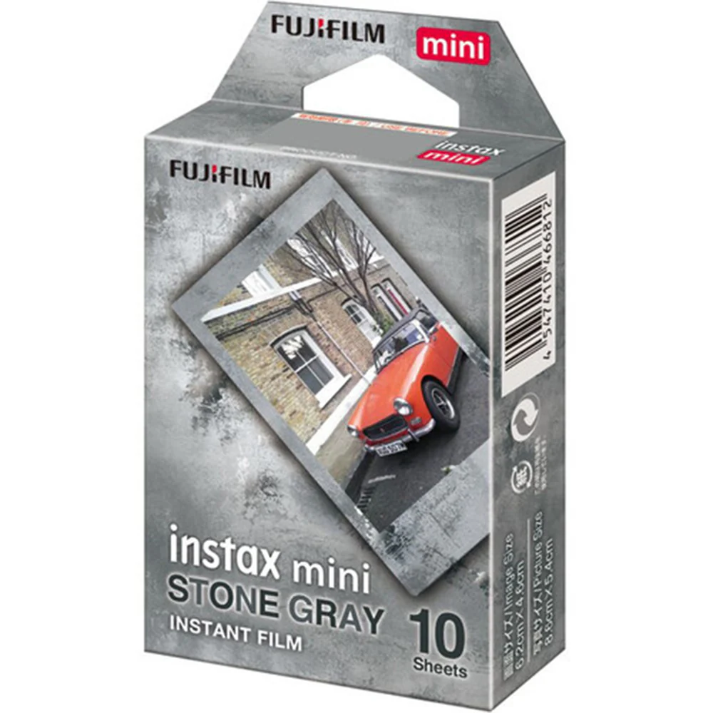 Fujifilm Instax Mini Instant Film Stone Gray (10 Sheets)