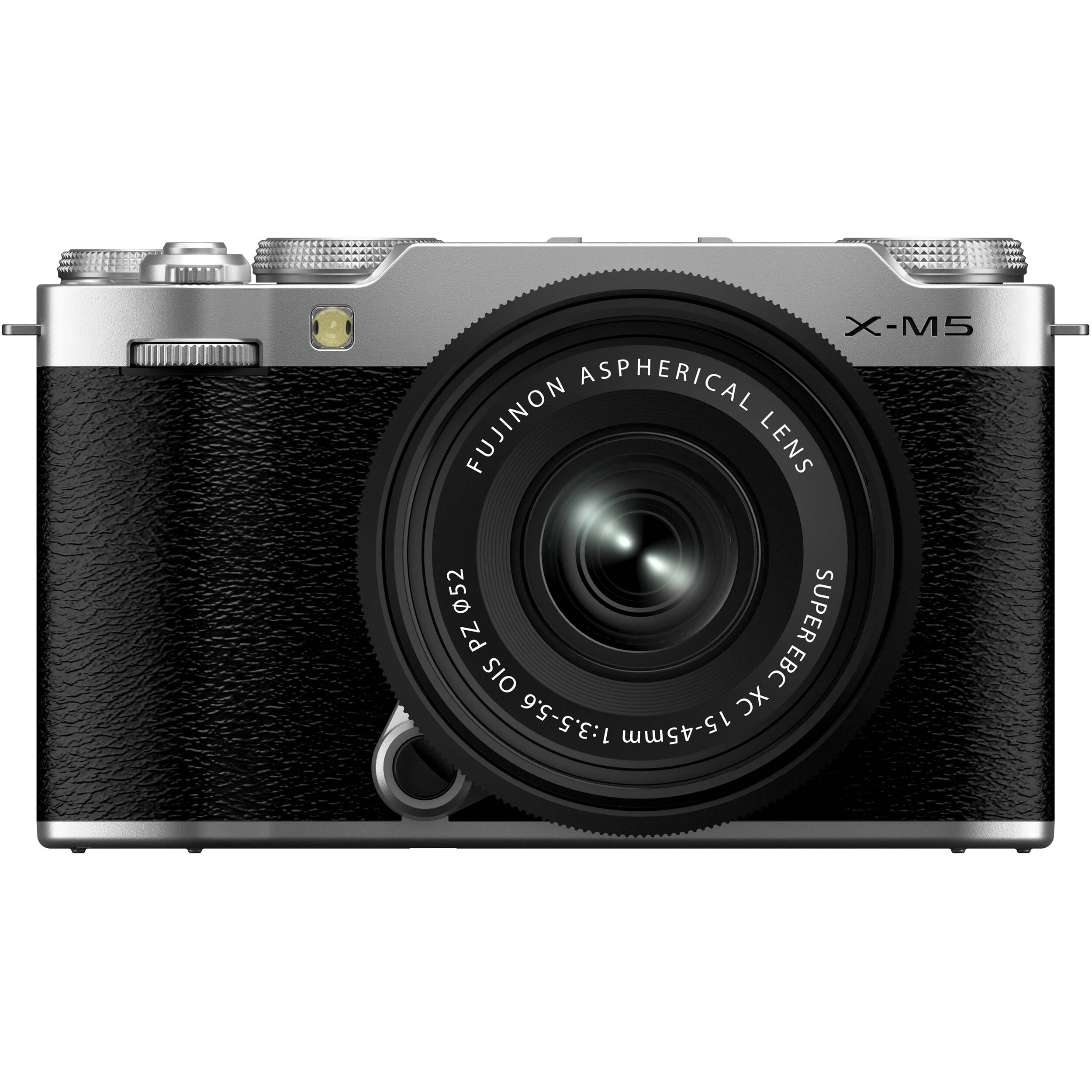 Fujifilm X-M5 Mirrorless Camera + XC 15-45mm Lens (Silver)
