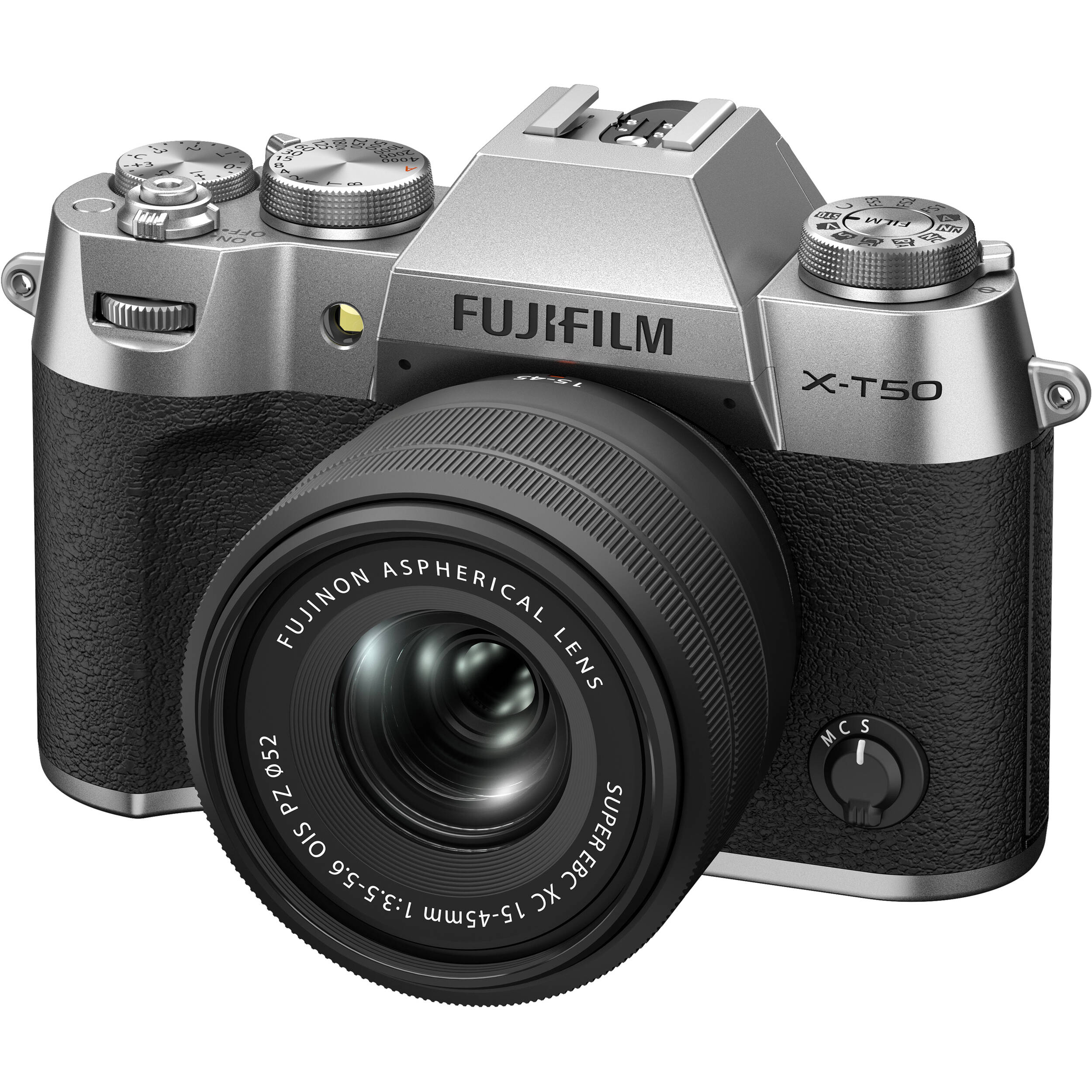 Fujifilm X-T50 Mirrorless Digital Camera + 15-45mm Lens (Silver) - Image 8
