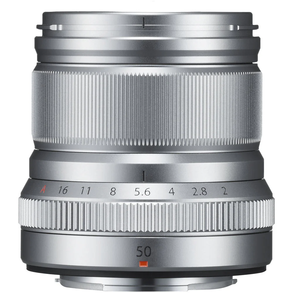 Fujifilm XF 50mm f/2 R WR Prime Lens (Silver) - Image 2