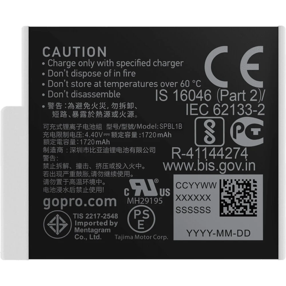 GoPro Dual-Battery Charger with Two Enduro Batteries (HERO9/10/11/12) - Image 3