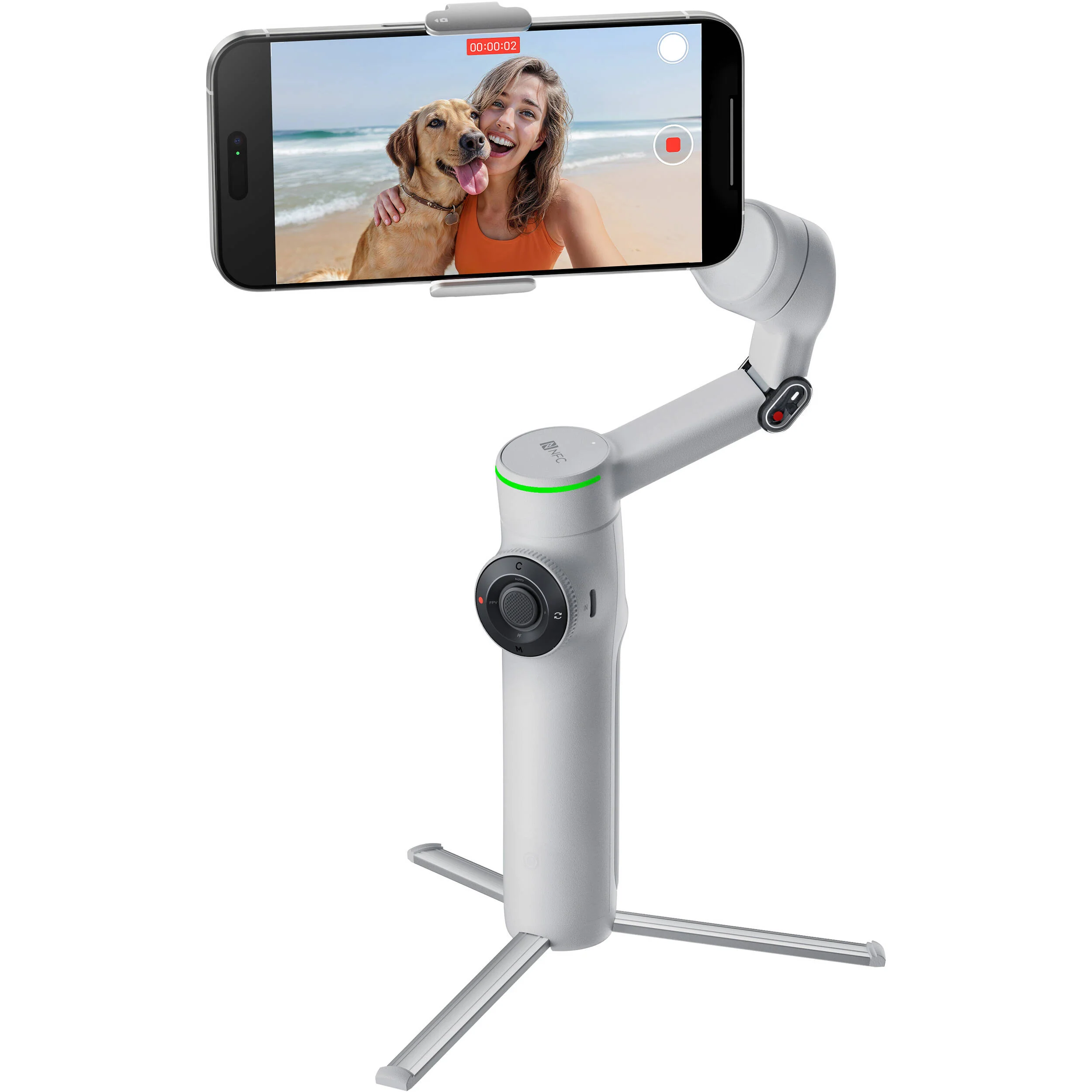 Insta360 Flow 2 Pro Gimbal (Grey) - Image 7