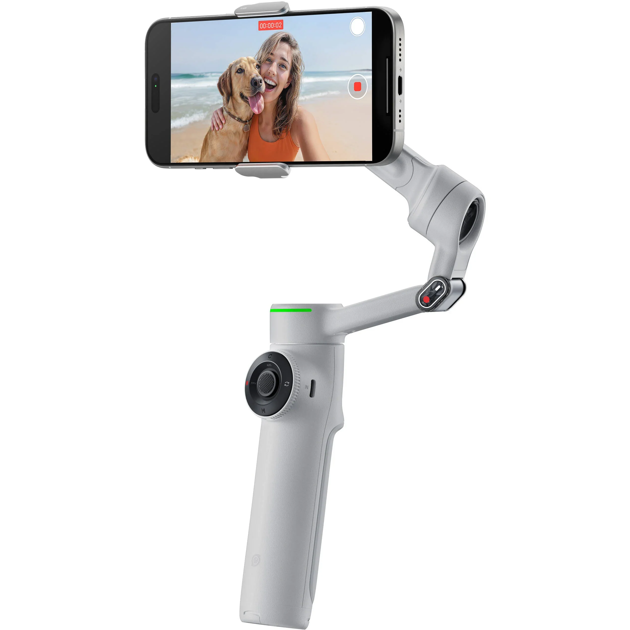Insta360 Flow 2 Pro Gimbal Creator Kit (Grey) - Image 8
