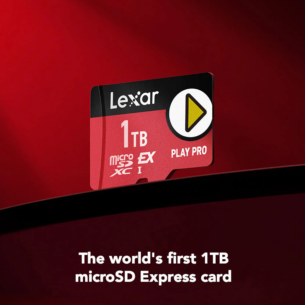 Lexar 1TB Play Pro microSDXC Express Memory Card (900MB/s) - Image 3