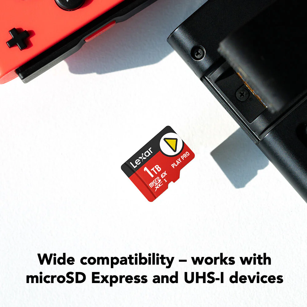 Lexar 1TB Play Pro microSDXC Express Memory Card (900MB/s) - Image 5