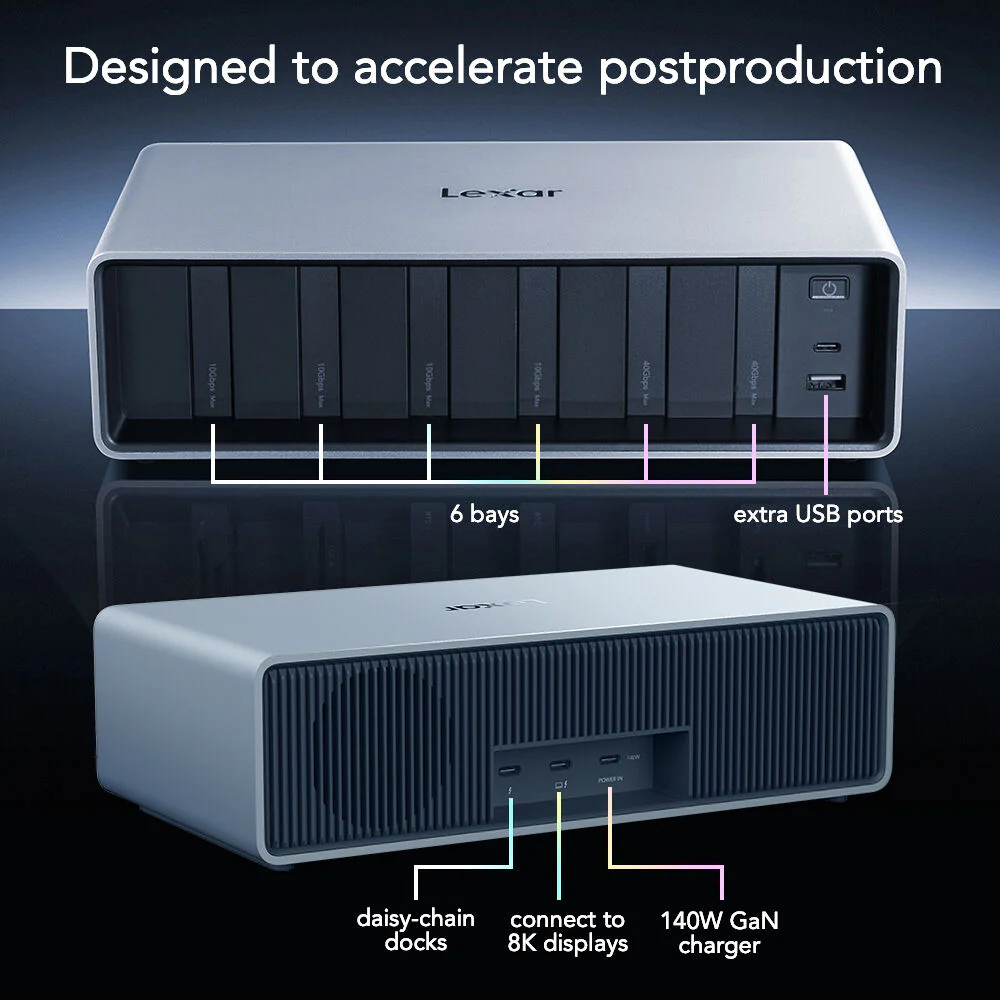Lexar Professional Workflow Docking Station - Image 3