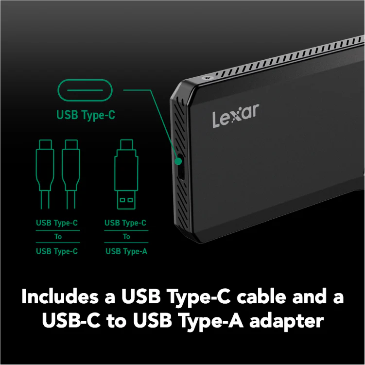 Lexar SL600 Portable SSD (2TB) - Image 2