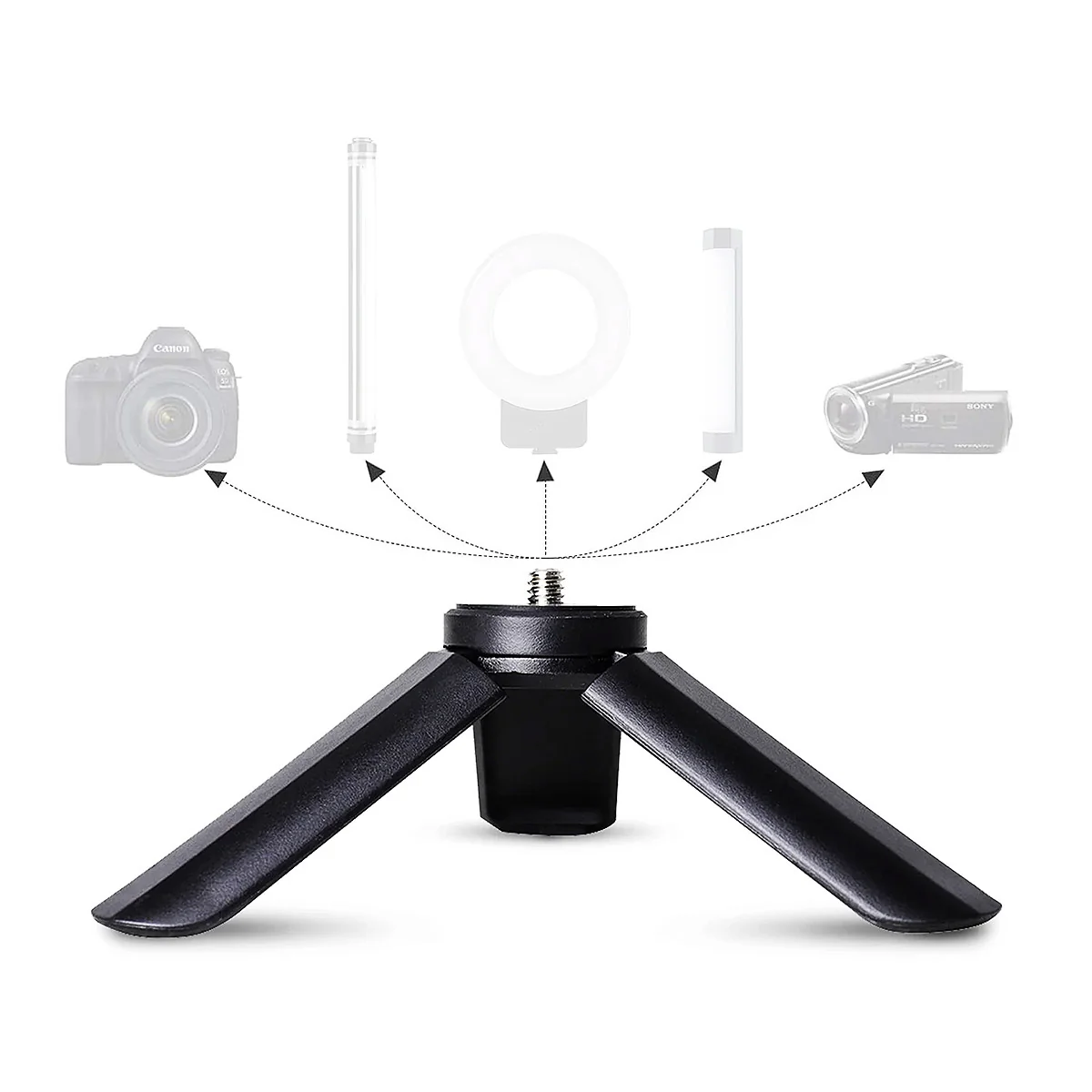 Luxceo M1 Portable Mini Table Tripod Stand