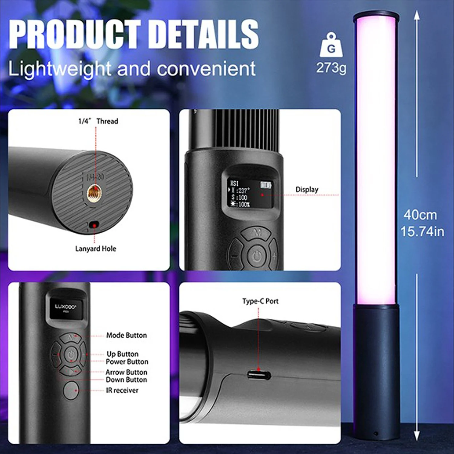 Luxceo P400S Video Light - Image 7