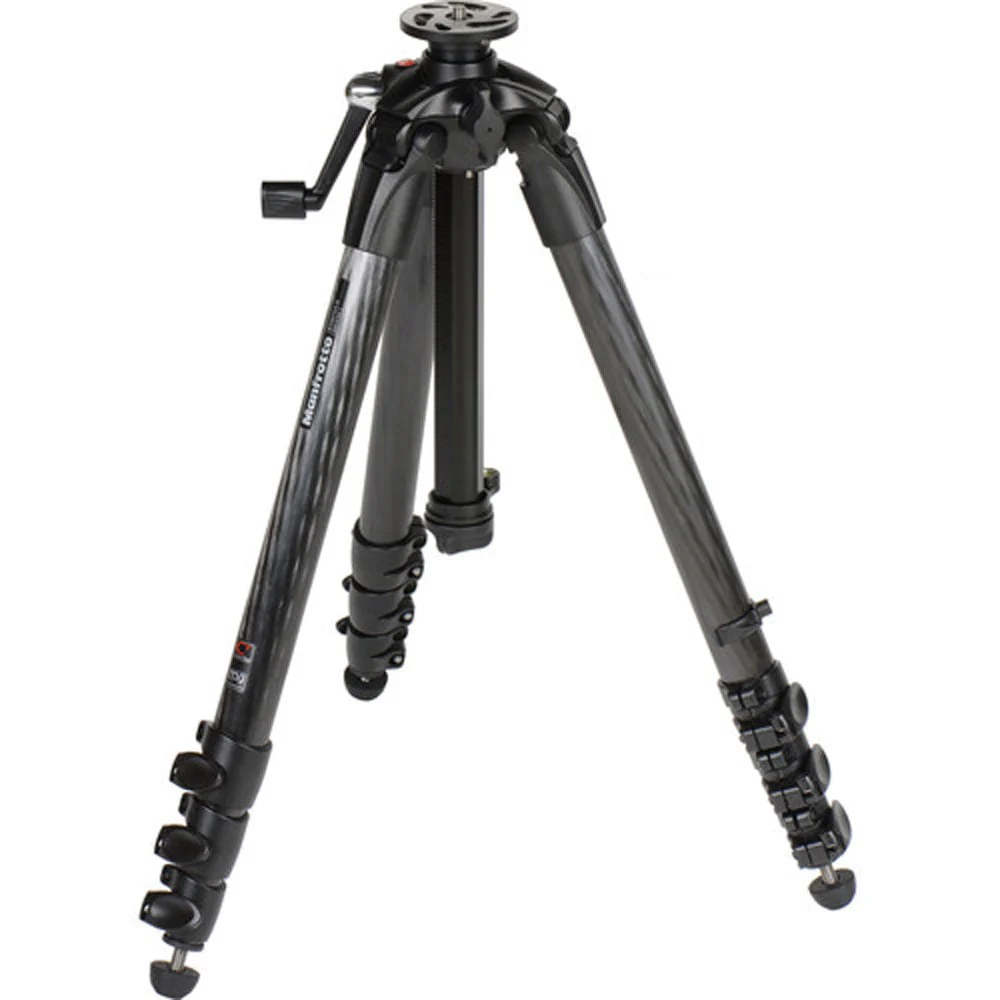 Manfrotto 057 Carbon Fibre 4-Section Geared Tripod - Image 2
