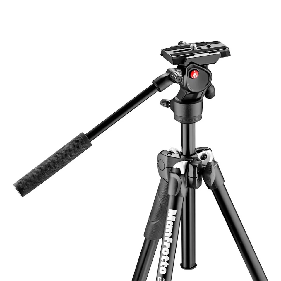Manfrotto 290 Light Aluminium 3-Section Tripod with Befree Live Head