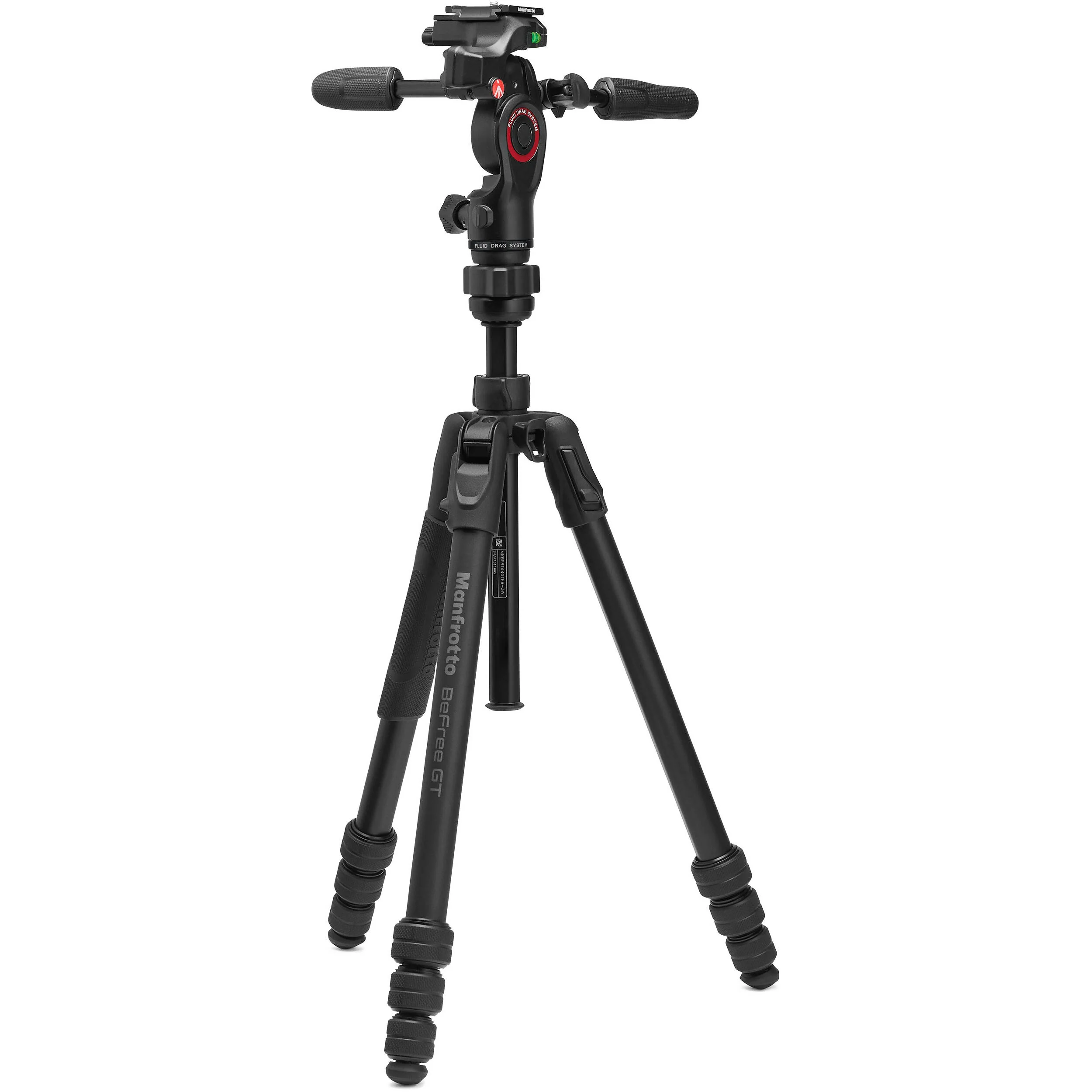 Manfrotto Befree GT PRO Aluminium Tripod with 3-Way Pan/Tilt Head