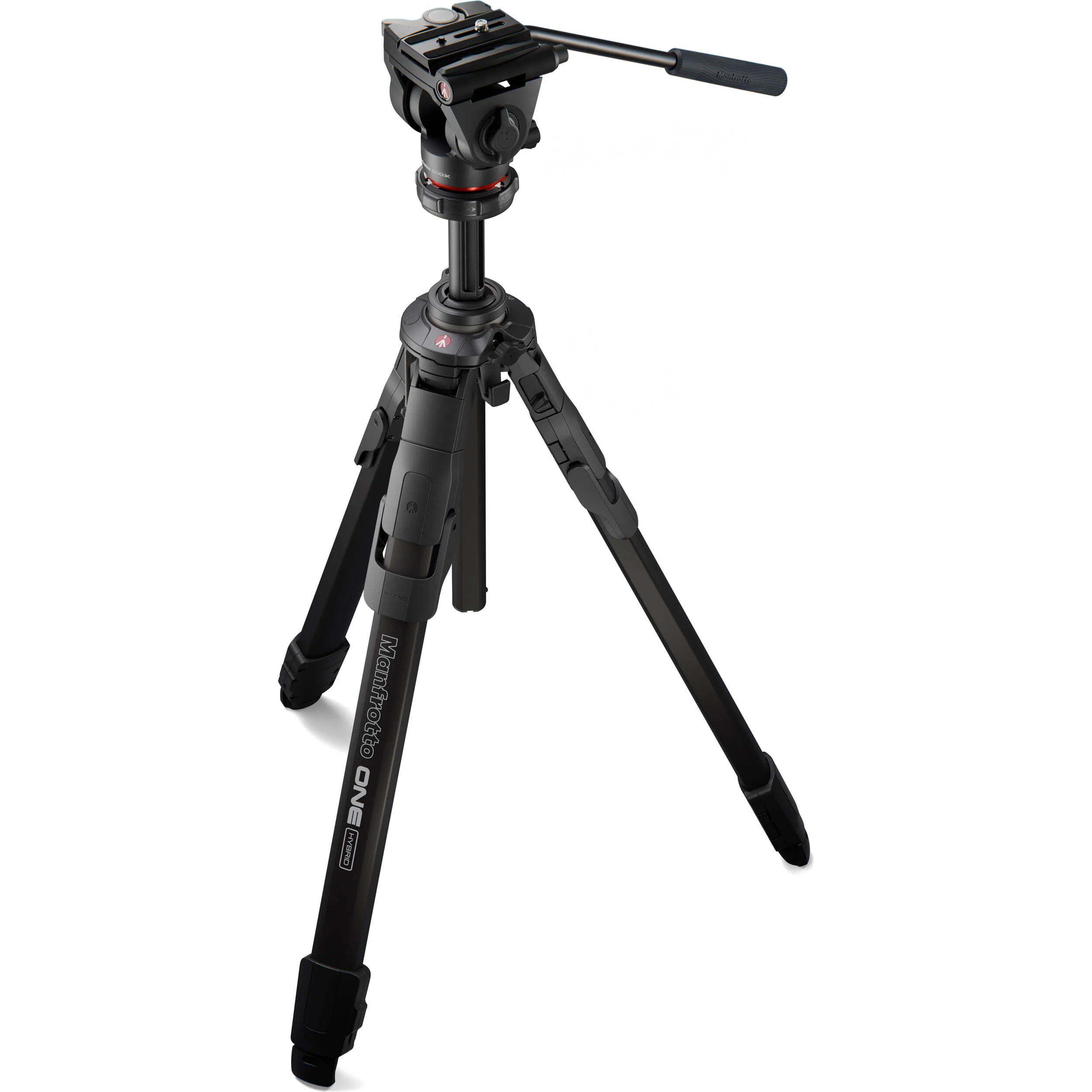 Manfrotto ONE Hybrid Aluminium Tripod with 500X Fluid Head Kit