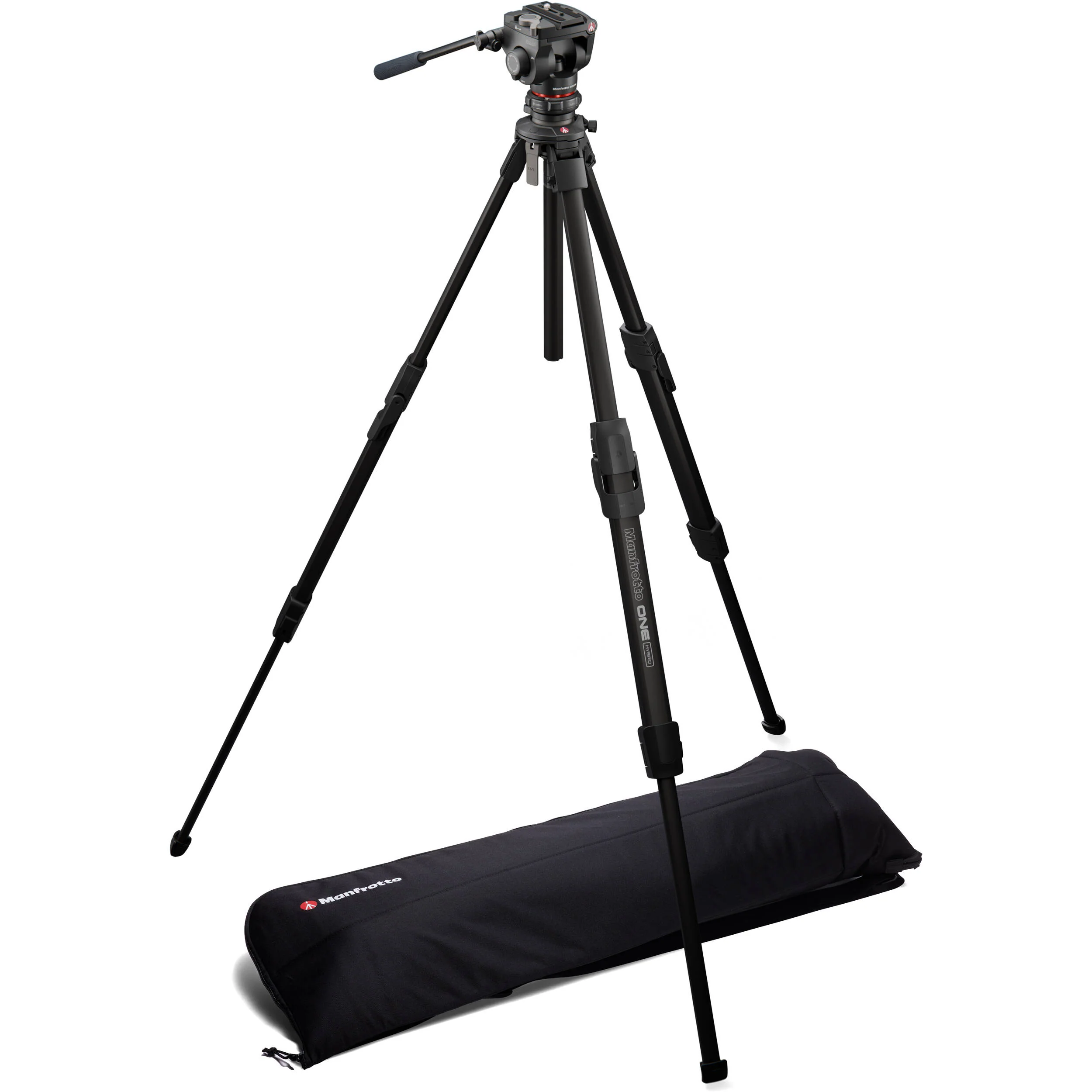 Manfrotto ONE Hybrid Aluminium Tripod with 500X Fluid Head Kit - Image 10