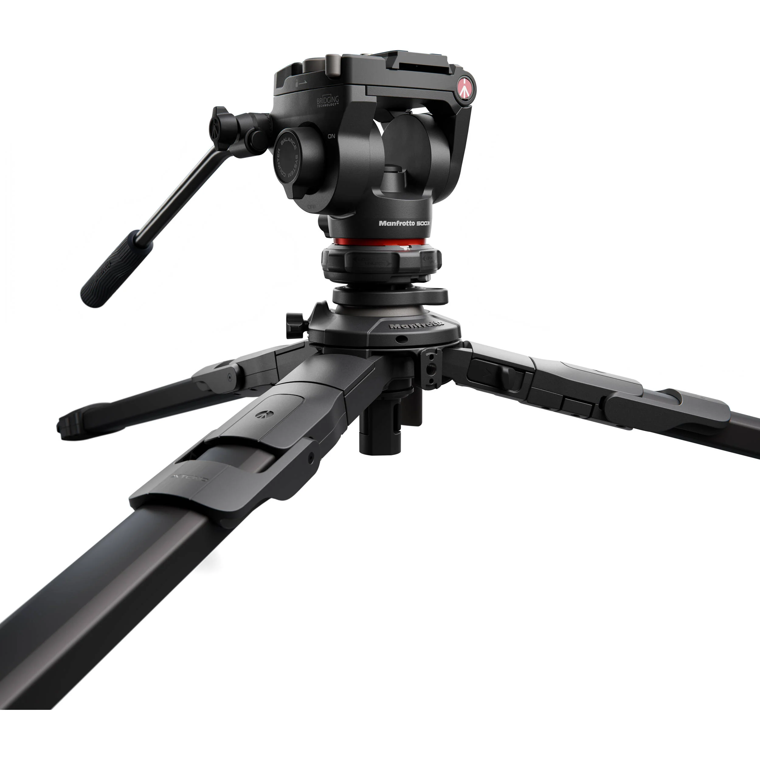 Manfrotto ONE Hybrid Aluminium Tripod with 500X Fluid Head Kit - Image 9