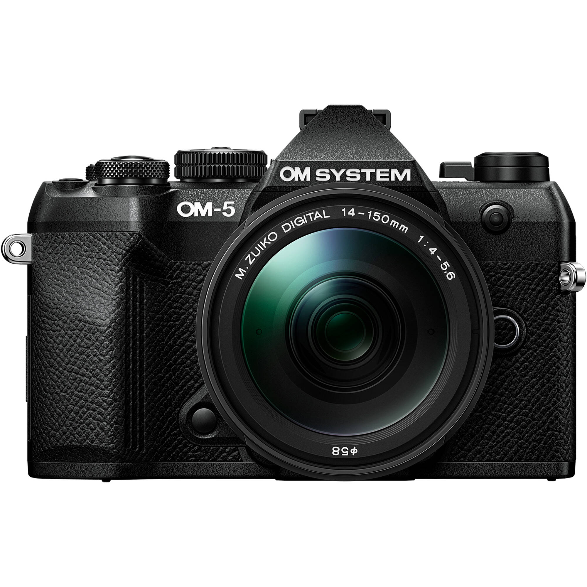 OM SYSTEM OM-5 II Camera with 14-150mm f/4-5.6 II Lens (Black)