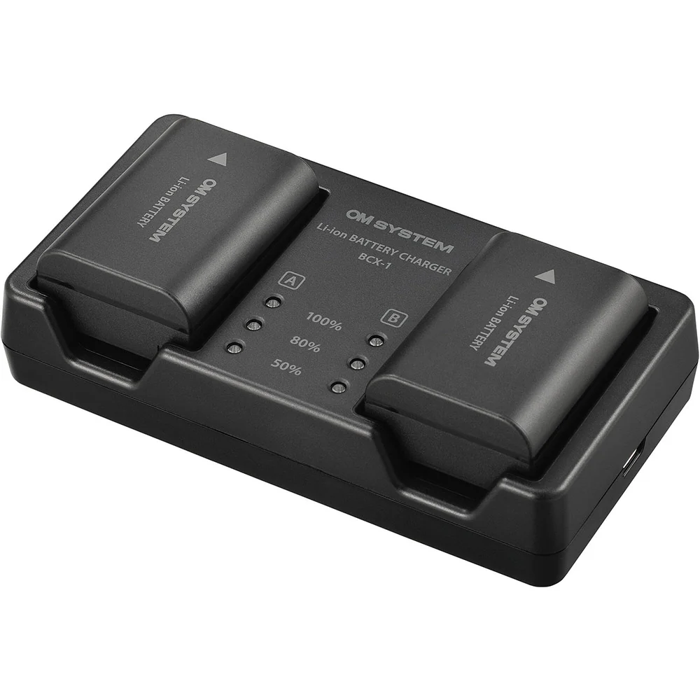 OM SYSTEM SBCX-1 Battery + Charger Kit