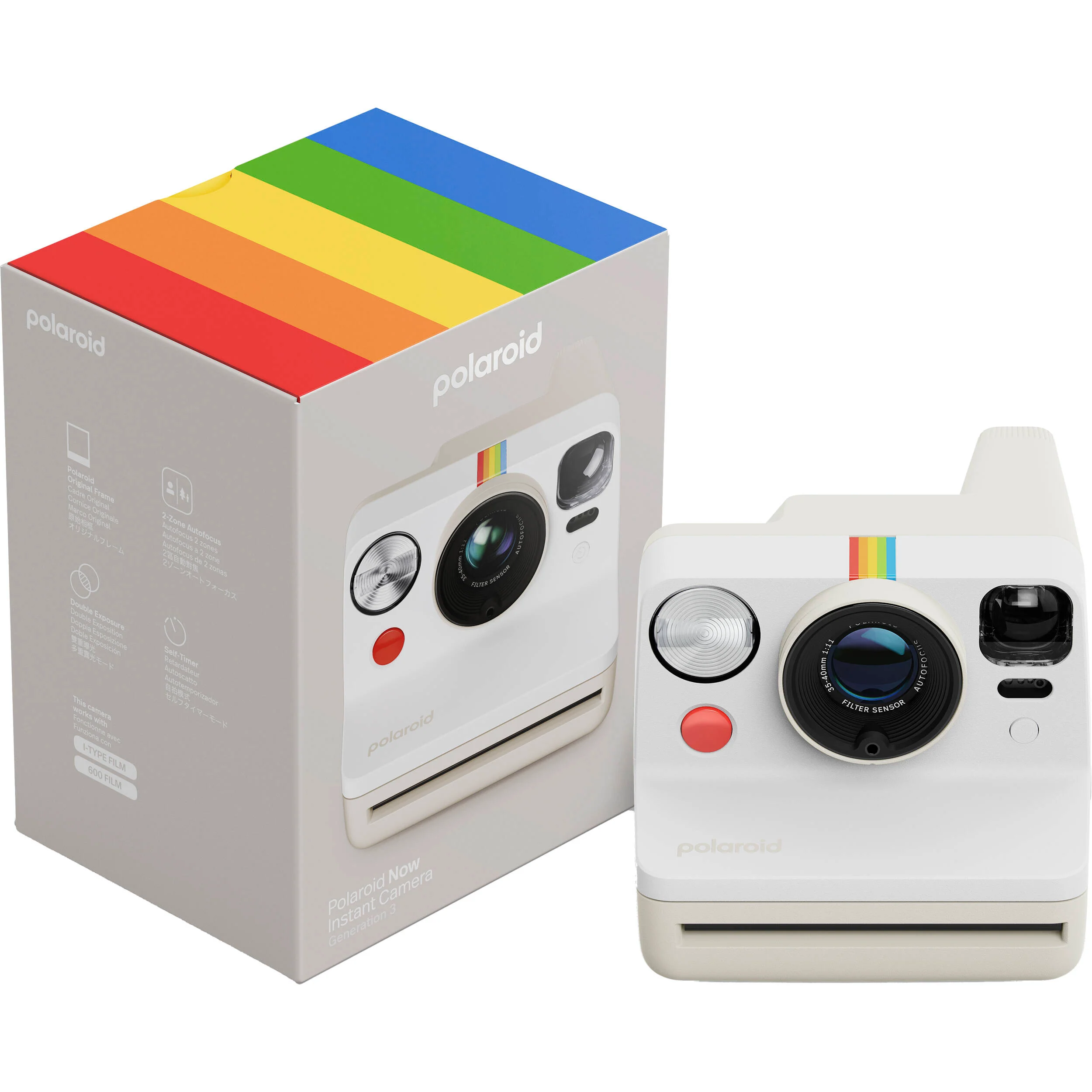 Polaroid Now Generation 3 Starter Set (White) - Image 7