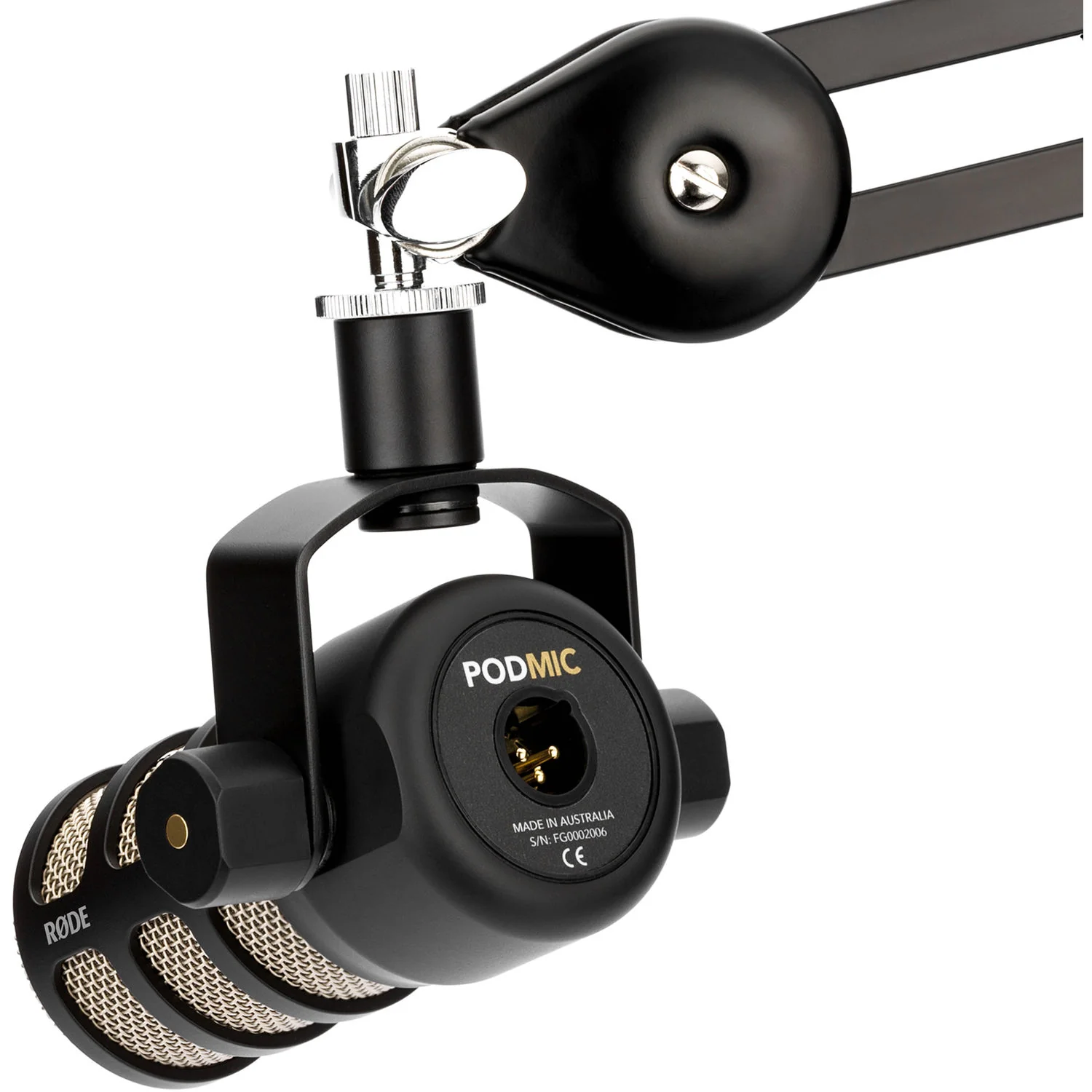 RODE PodMic Dynamic Podcasting Microphone (Black) - Image 7