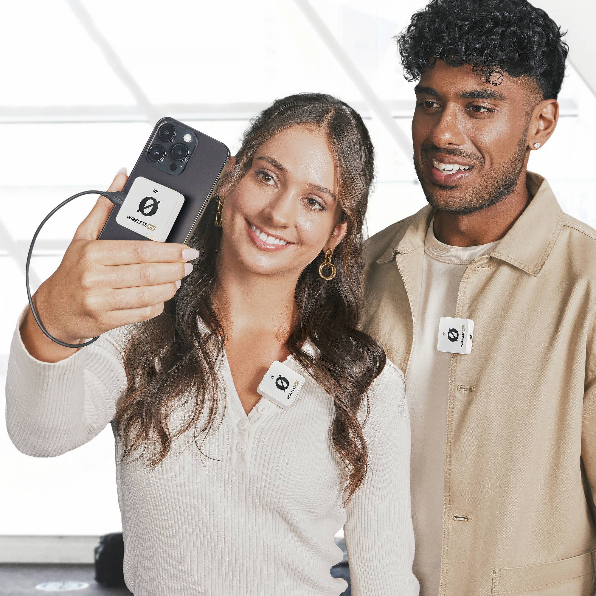 RODE Wireless ME Dual Microphone Kit (White) + Free Extra - Image 4