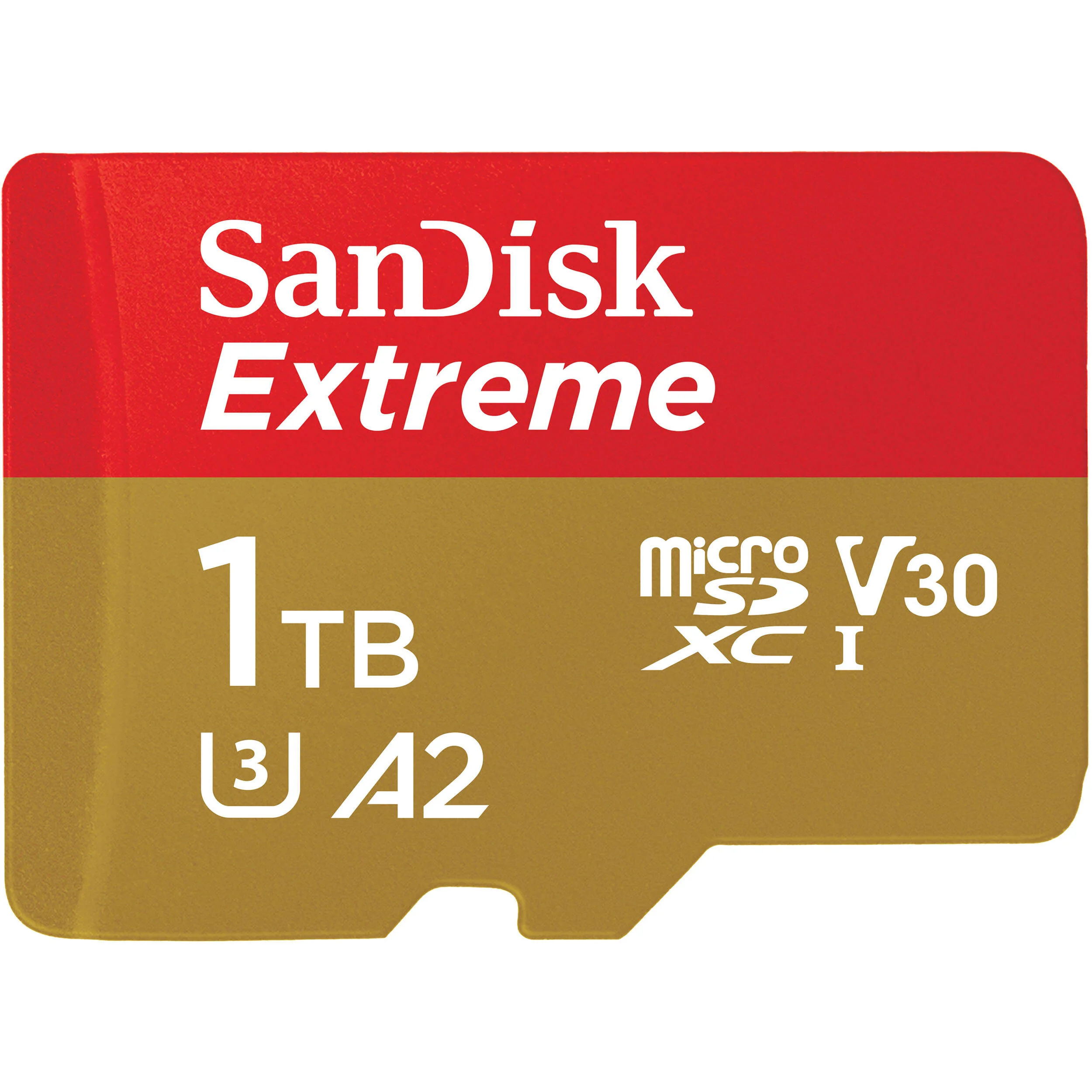 SanDisk 1TB Extreme UHS-I microSDXC Memory Card (190MB/s)