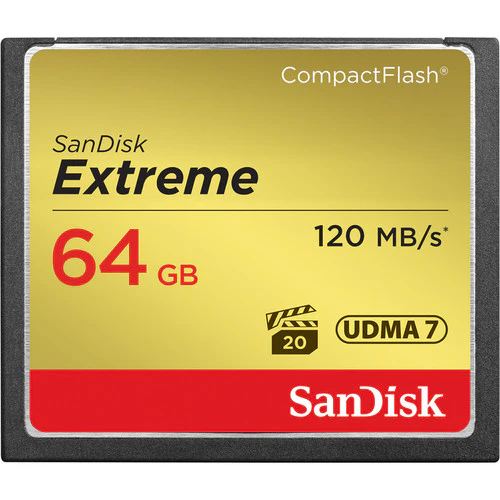 SanDisk 800x 64GB Extreme CF Memory Card (120MB/s) - Image 2