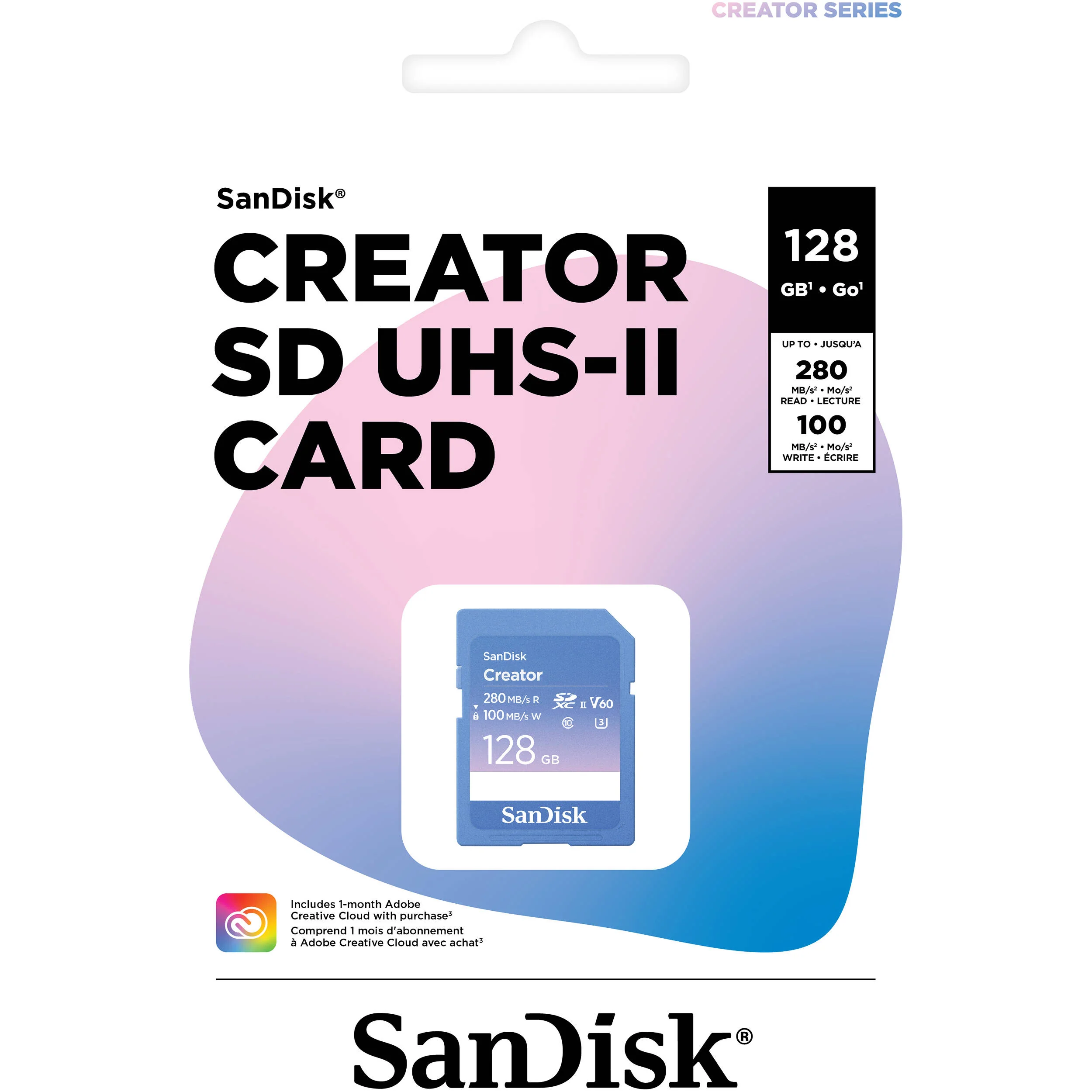 SanDisk Creator UHS-II SDXC Memory Card (128GB) - Image 3
