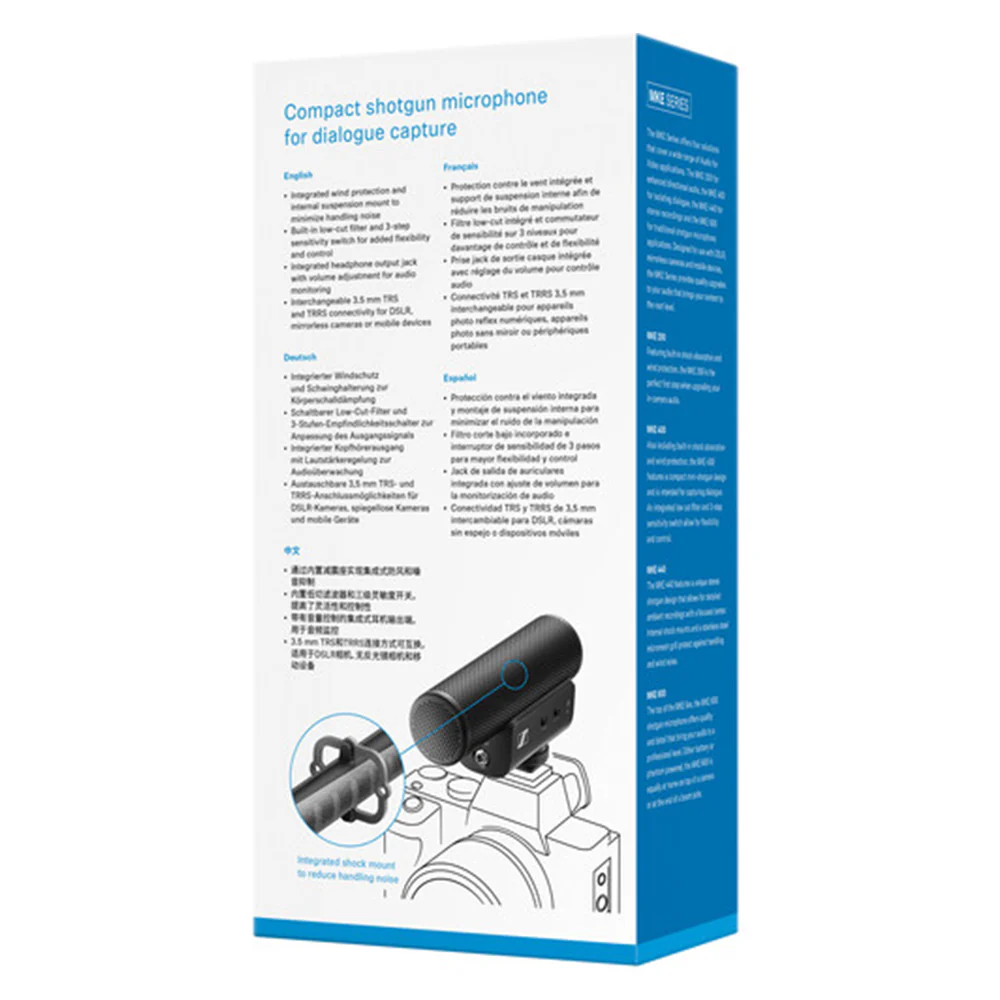 Sennheiser MKE 400 II Camera-Mount Shotgun Microphone - Image 9
