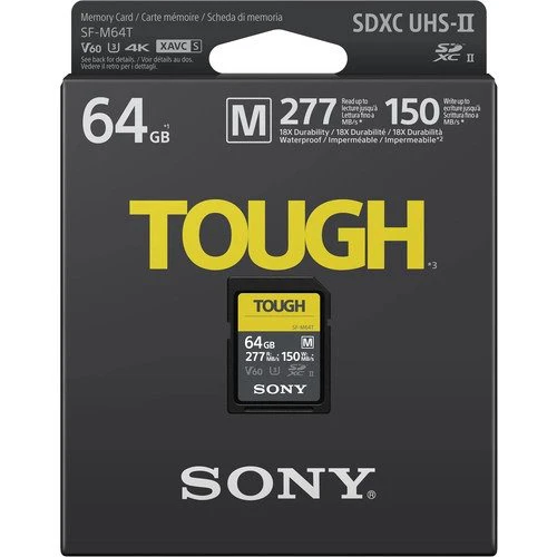 Sony 64GB M-Series Tough SDXC Memory Card (277MB/s) - Image 2