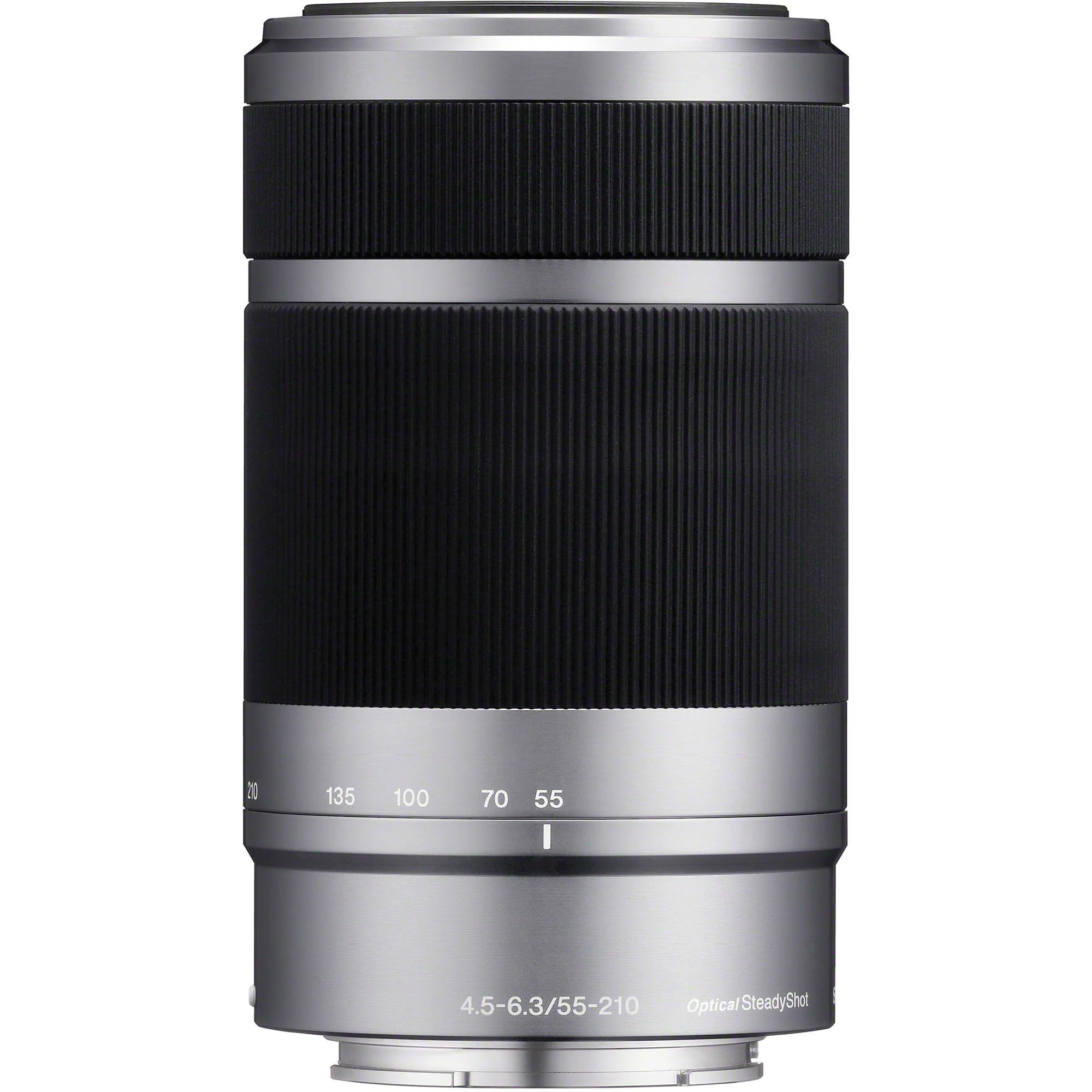 Sony E 55-210mm f/4.5-6.3 OSS Lens (Silver) - Image 2