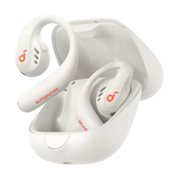 Soundcore AeroFit Pro Open-Ear Earbuds (White) - Image 2
