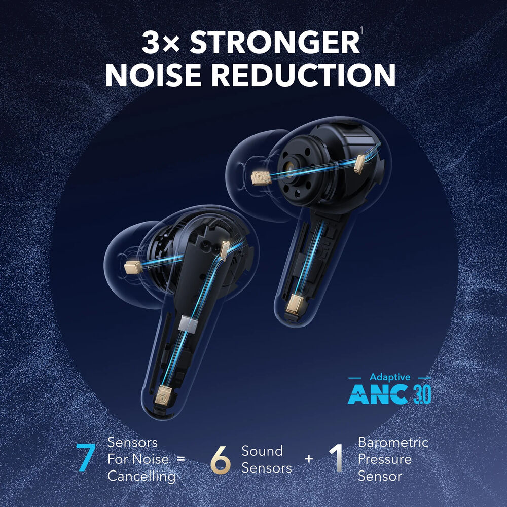 Soundcore Liberty 4 Pro Earbuds (Black) - Image 8