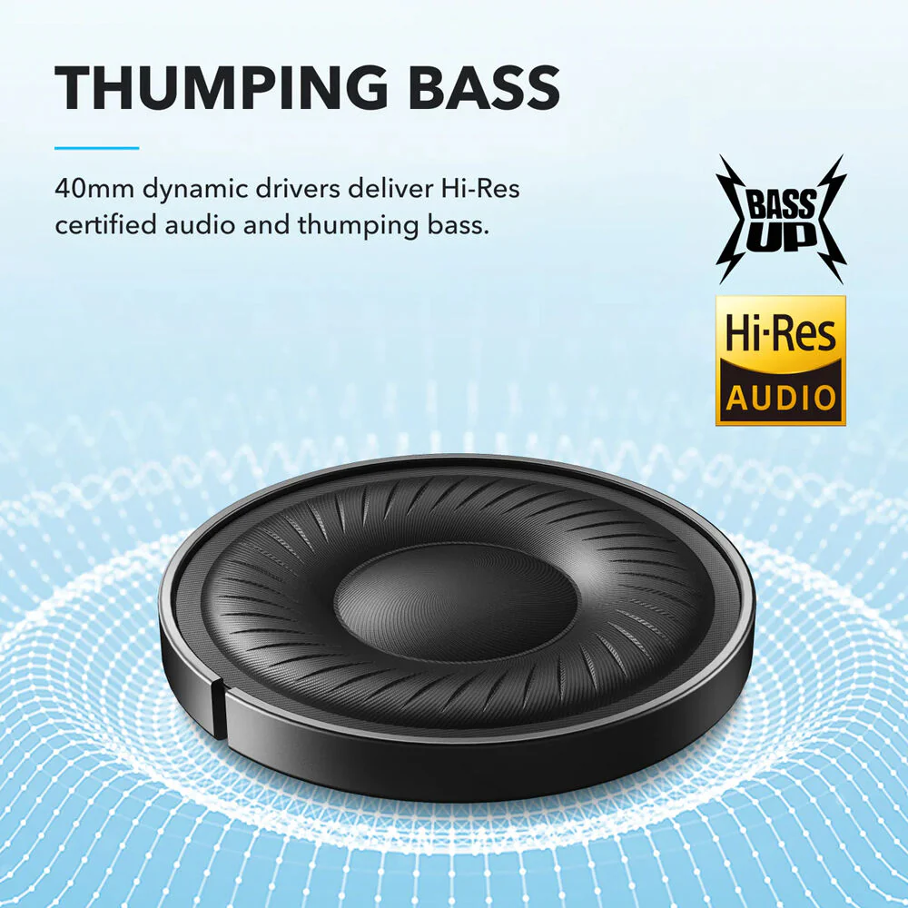 Soundcore Q20i Headphones (Black) - Image 5