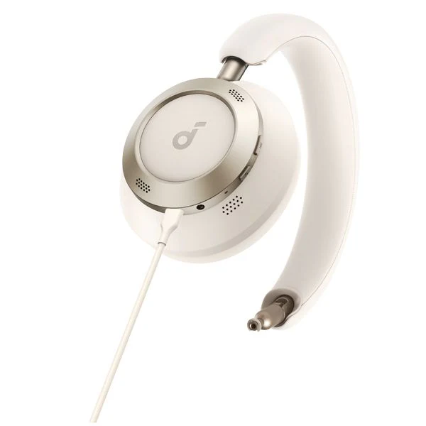 Soundcore Space One Pro Headphones (Cream White) - Image 5