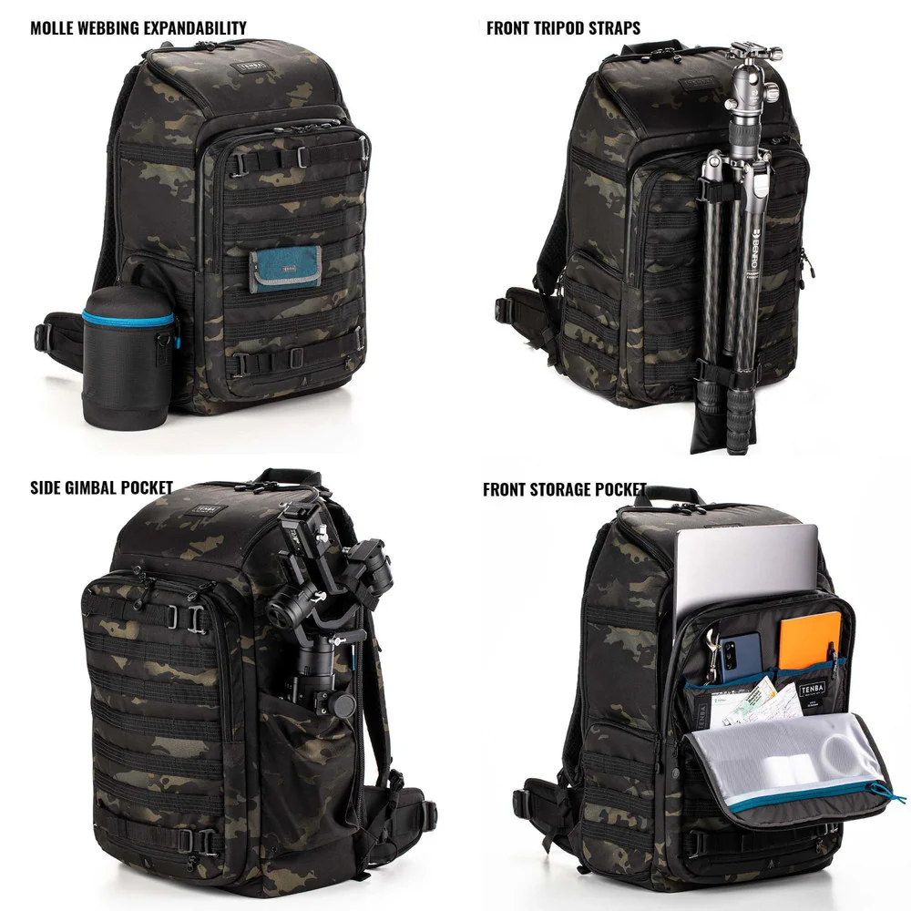 Tenba Axis V2 32L Backpack (Multicam Black) - Image 2